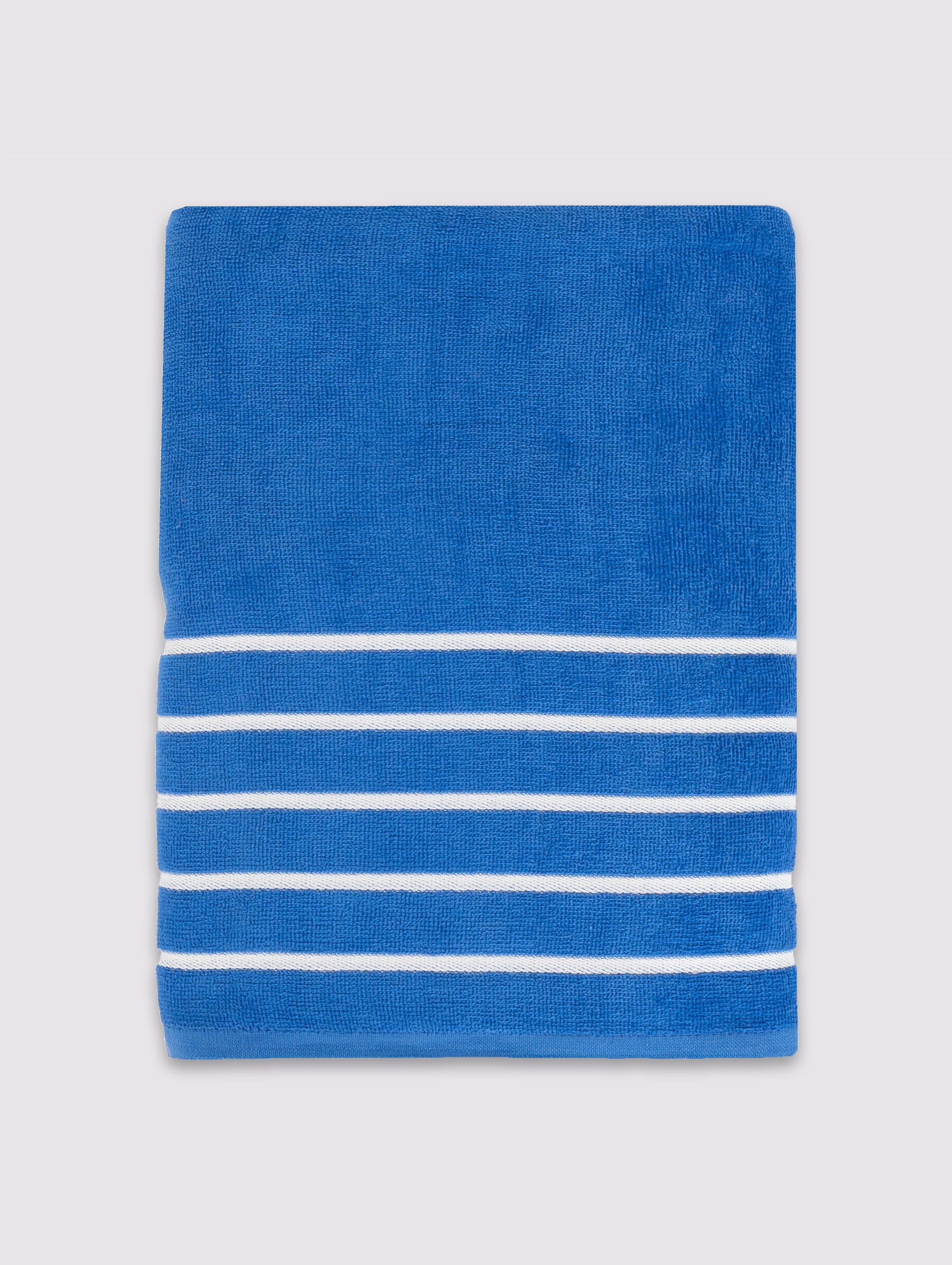 Blue bath towel, pack of 1, 28x60 inches – product detail view