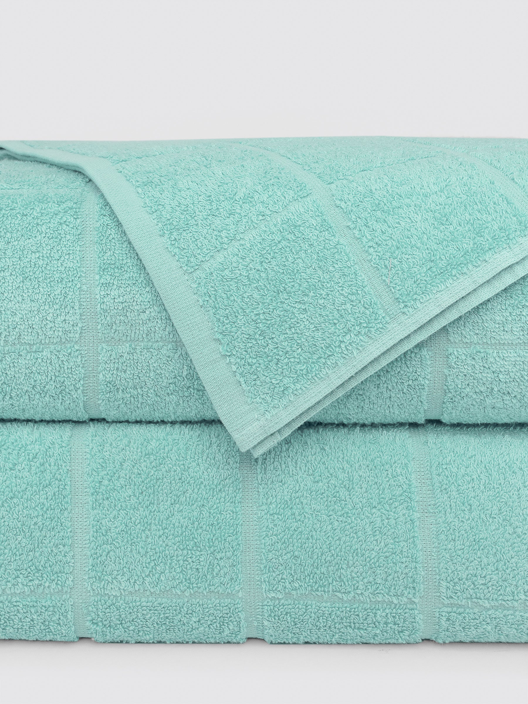 Mint Green bath towel, pack of 2, 27x52 inches – product detail view