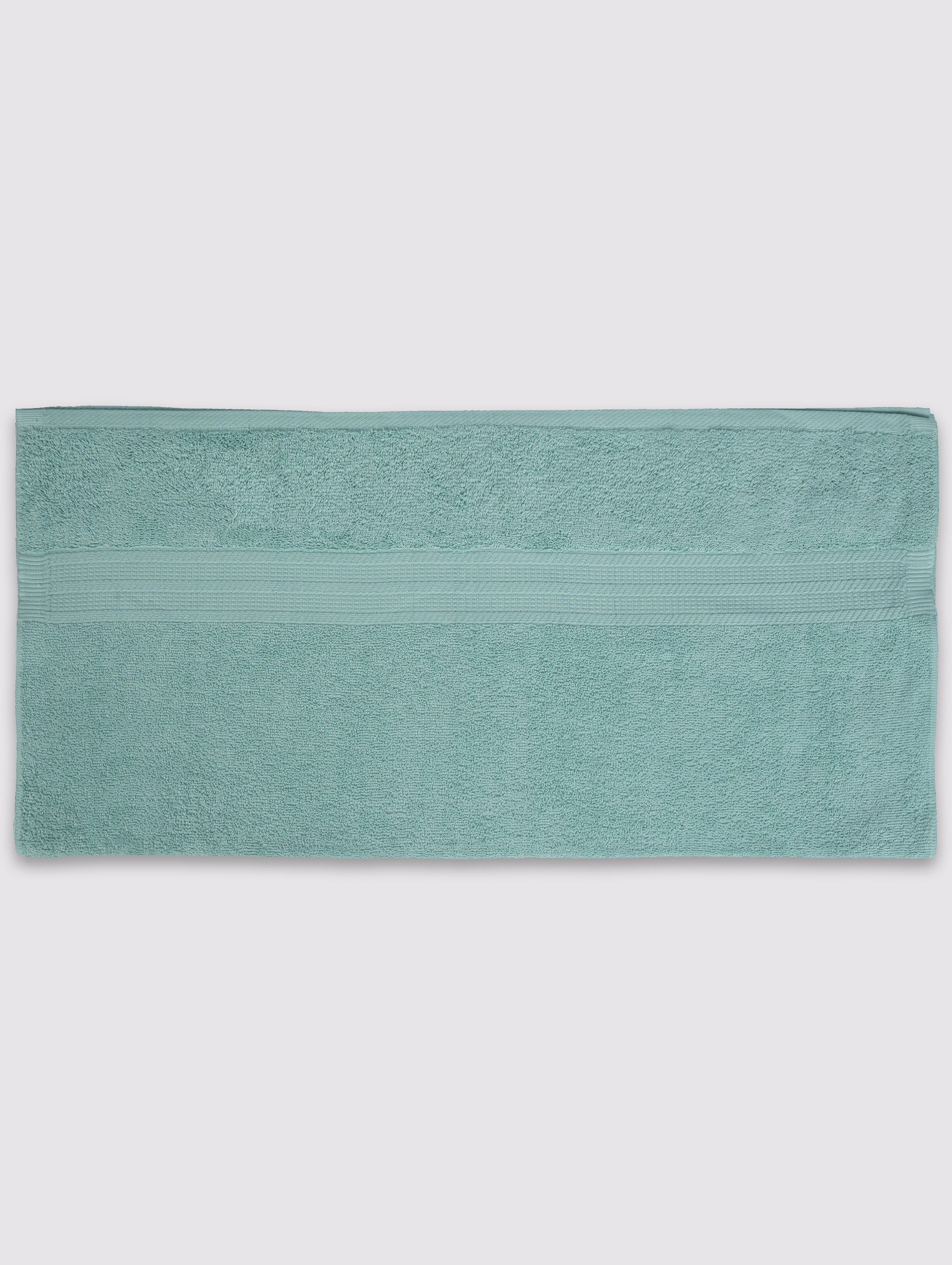 Pastel Teal bath towel, pack of 1, 30x54 inches – additional product view 2