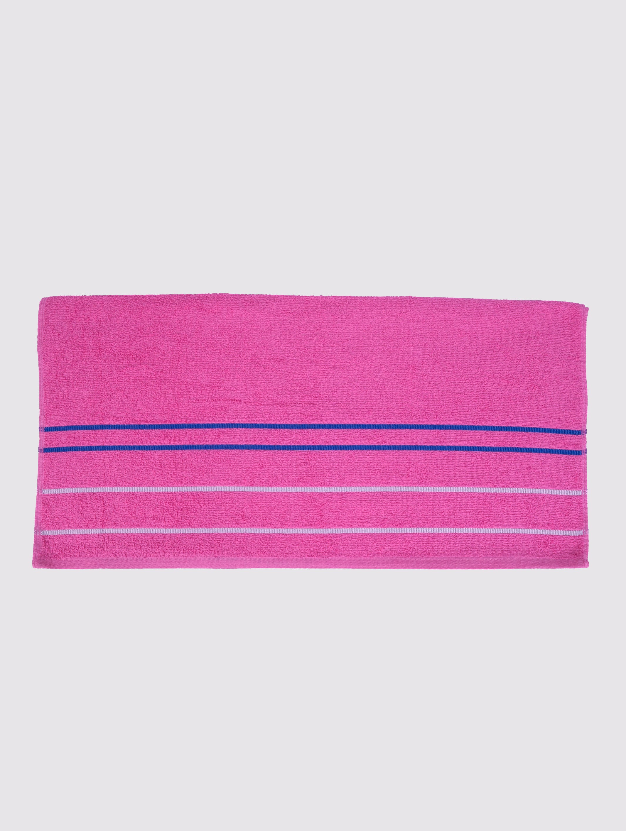 Pink bath towel, pack of 1, 27x56 inches – product detail view