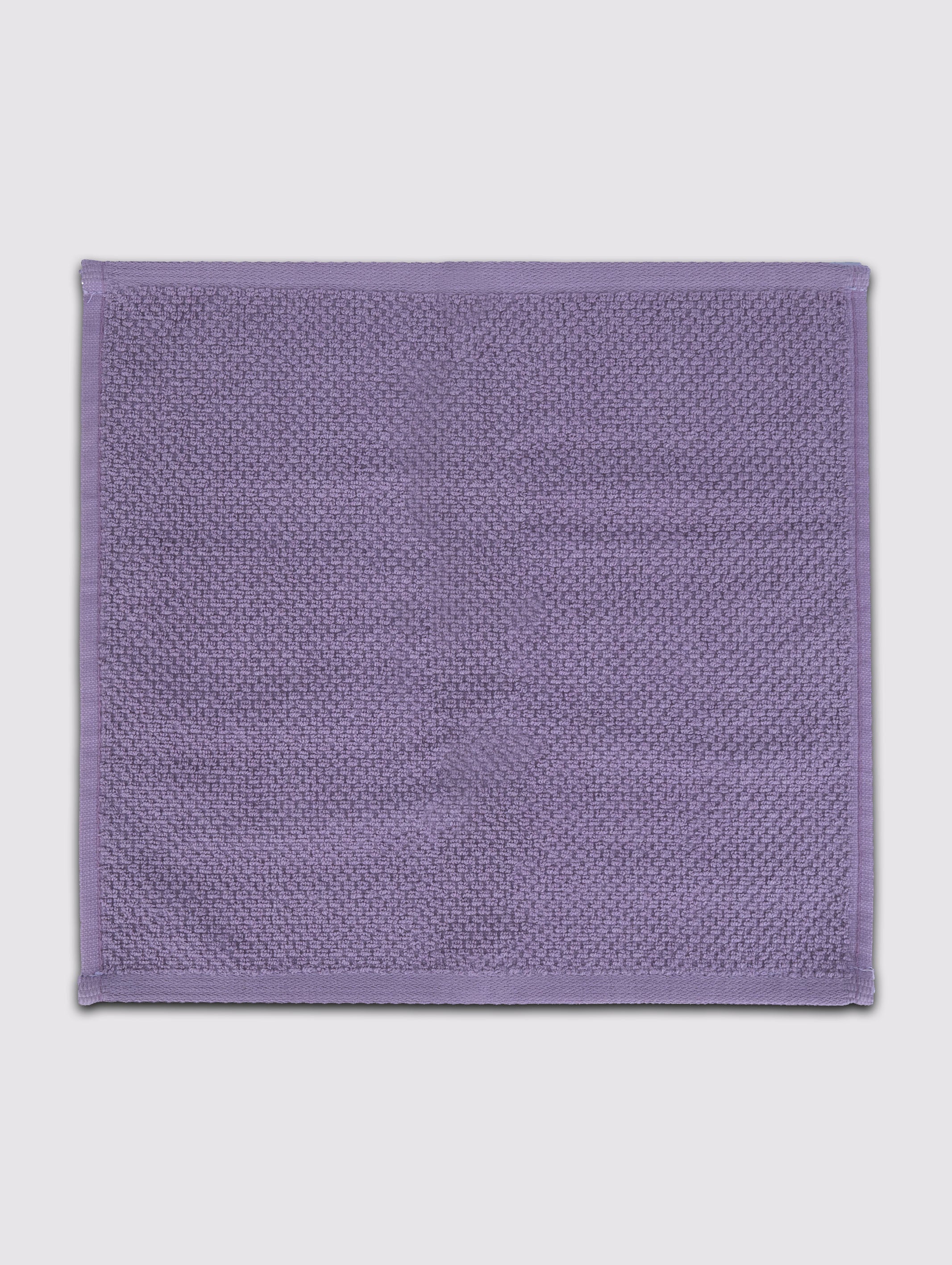 Purple face towels and washcloths, 13x13 inches – main product view