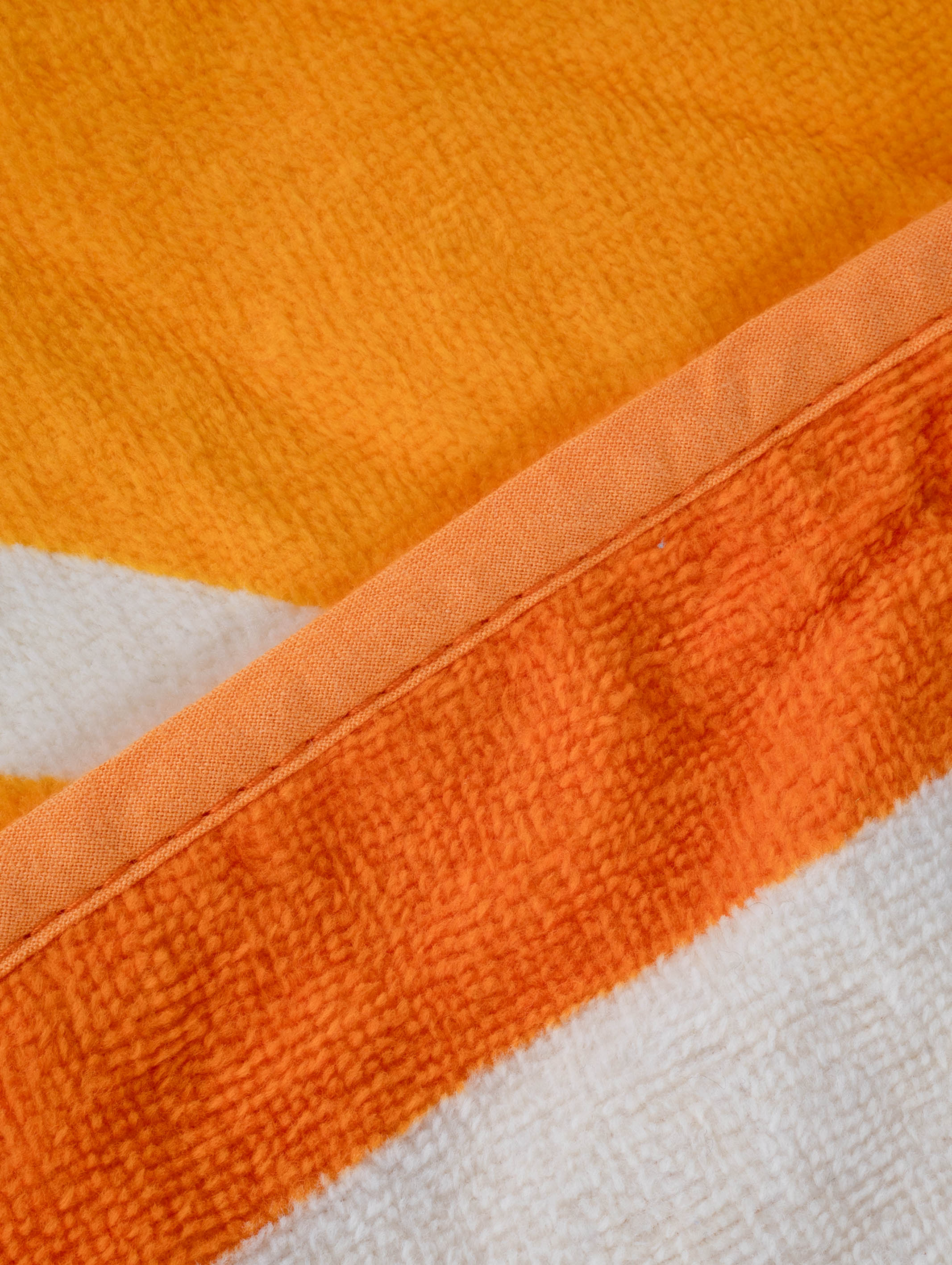 Orange kids hooded towel poncho, pack of 1 – alternate product view