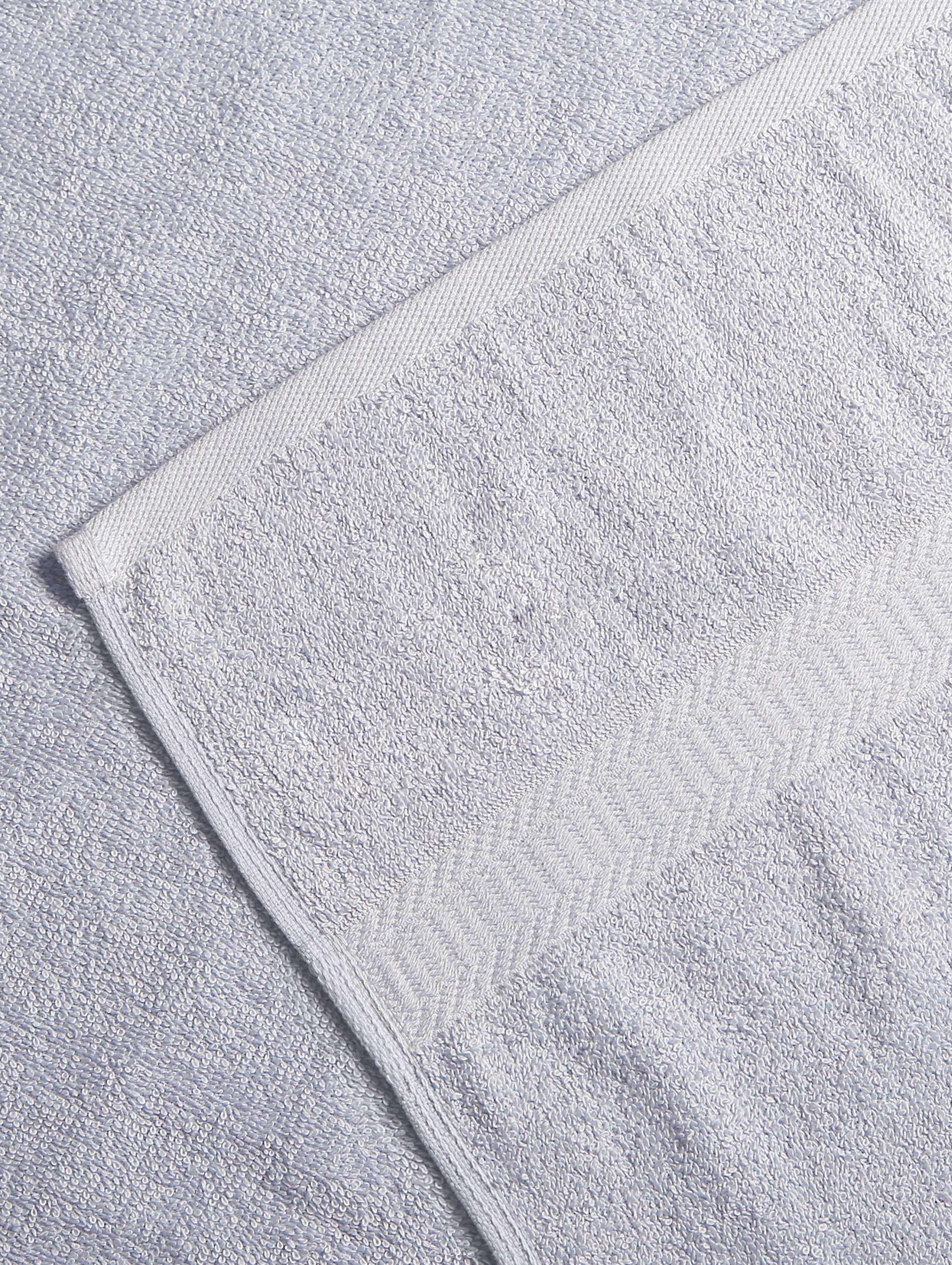 White oversized bath sheet towel, 30x60 inches – additional view