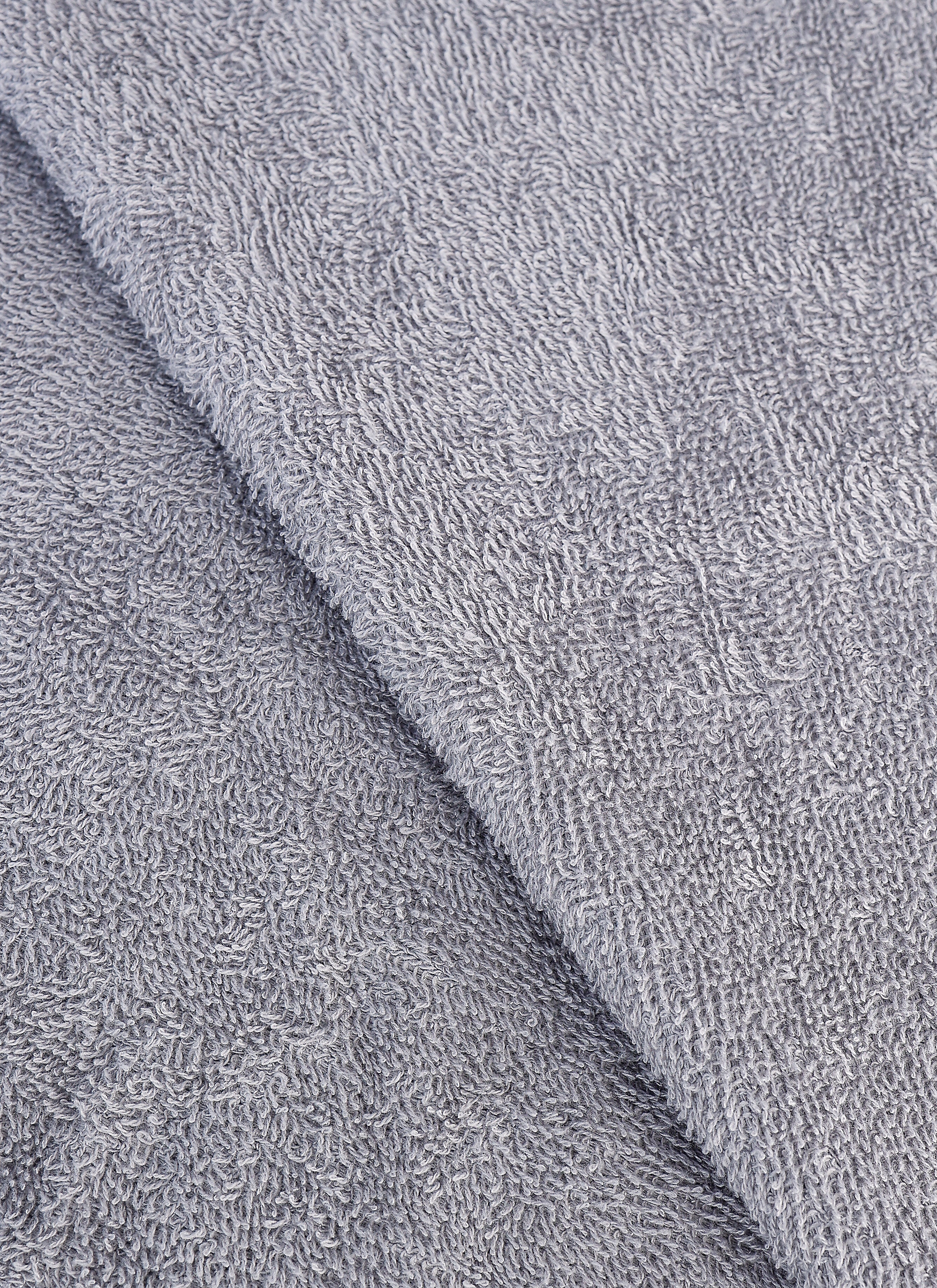 Grey quick-dry gym and sports towel, 20x35 Inches – main product view