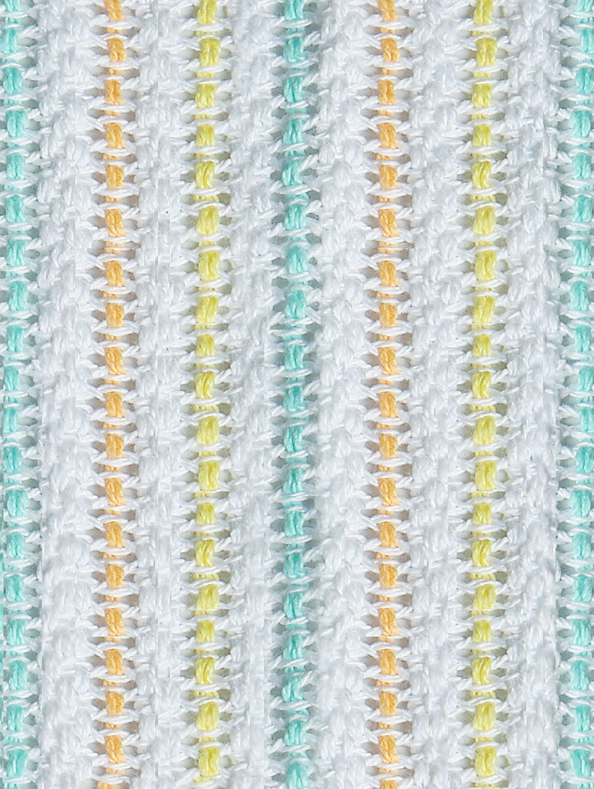 White ring-spun cotton baby blanket, pack of 1, 32x16 inches – additional view