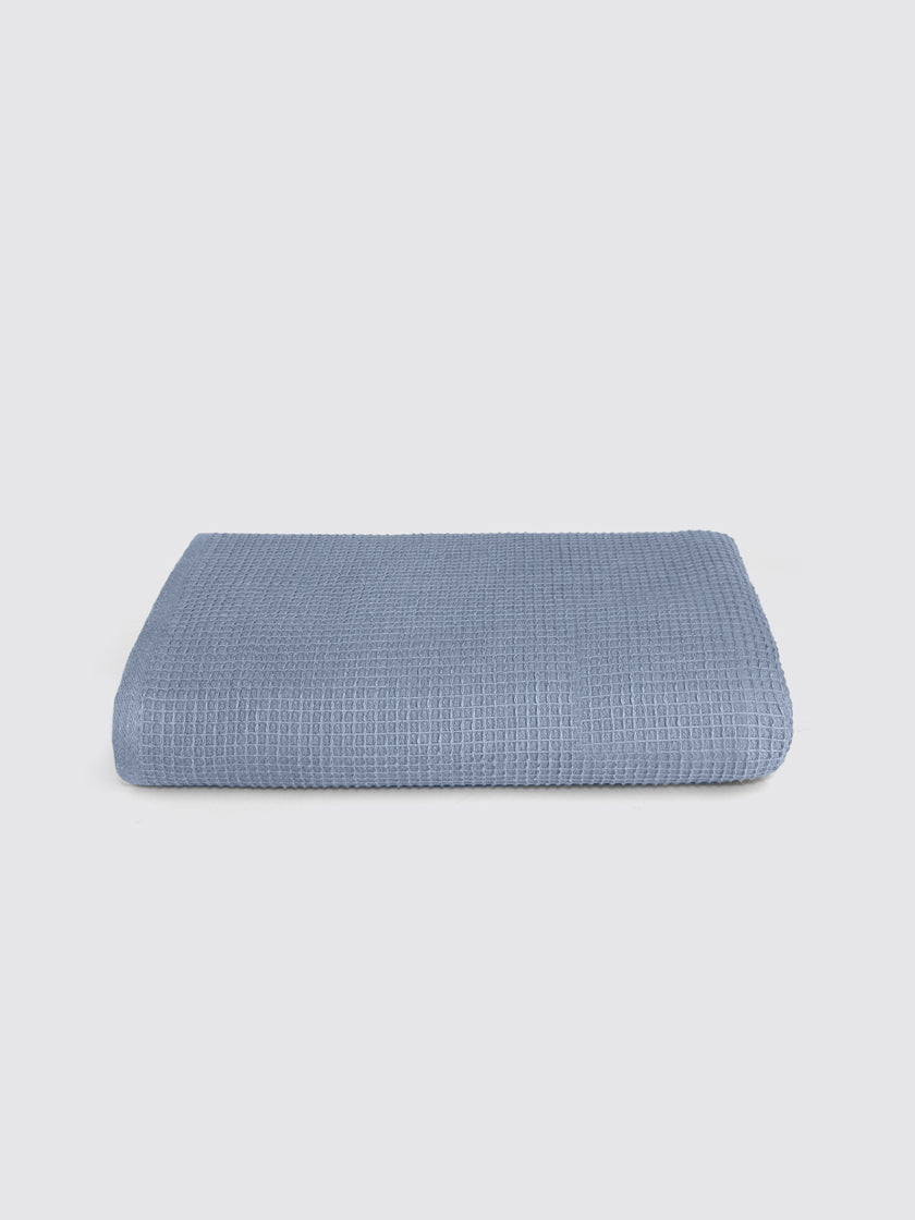 Grey ring-spun cotton bath towel, pack of 1, 27x55 inches – additional view