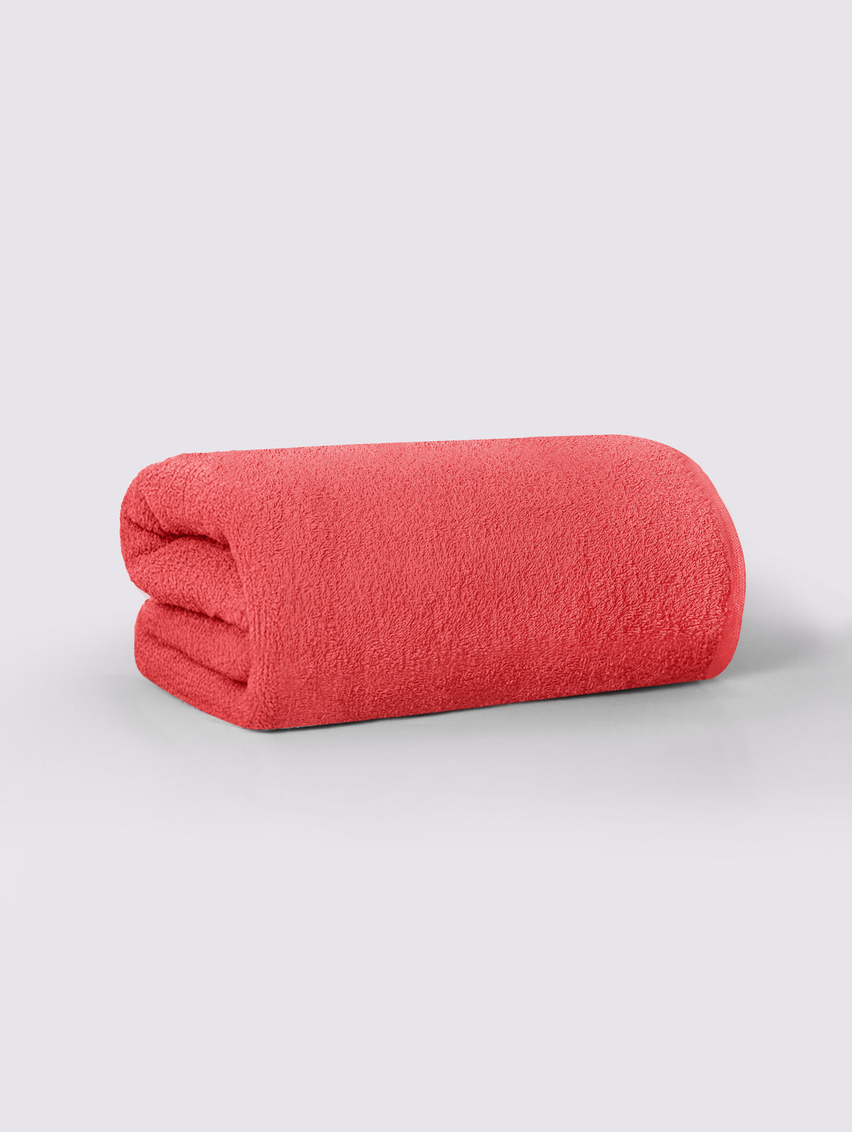 Pink ring-spun cotton bath towel, pack of 1, 27x58 inches – additional view