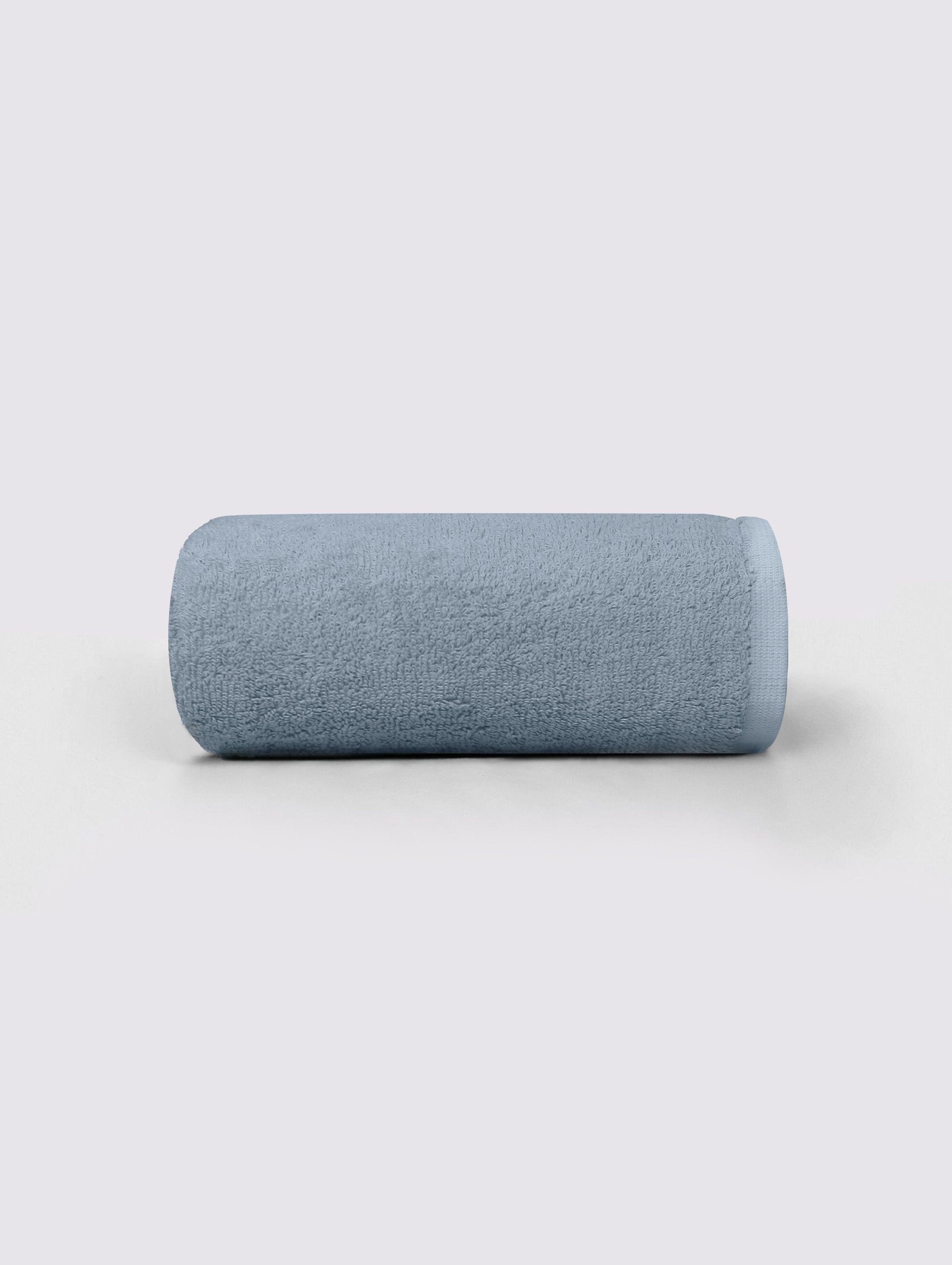 Coronet Blue ring-spun cotton hand towels, pack of 1, 20x28 inches – main product view