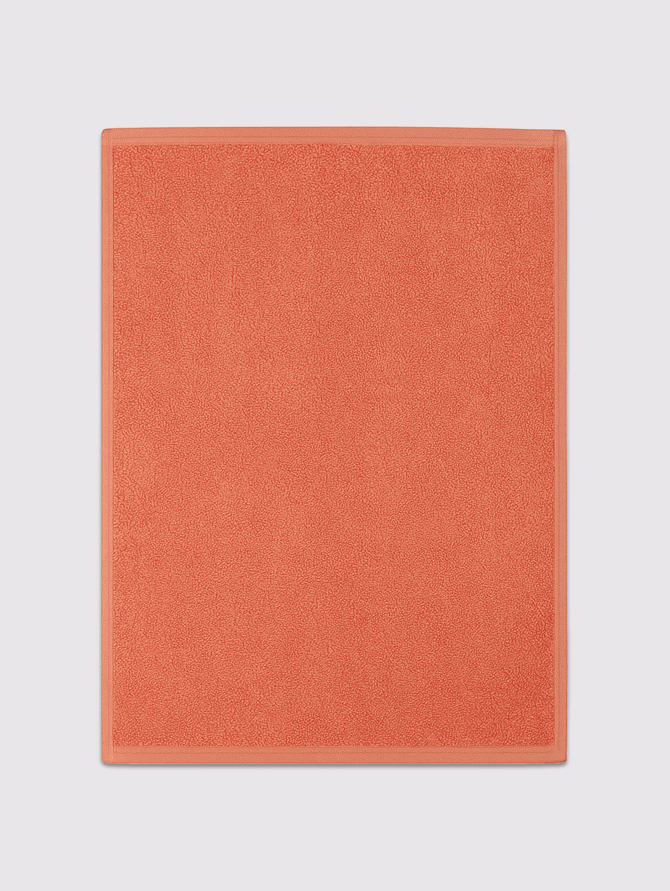 Orange ring-spun cotton hand towels, pack of 2, 20x28 inches – additional product view 3