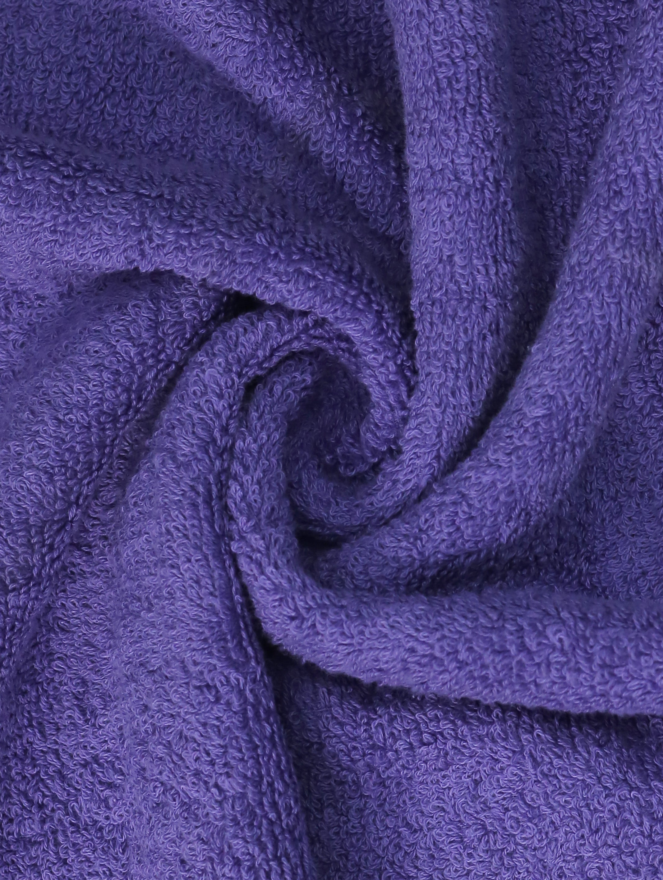 Purple ring-spun cotton hand towels, 20x28 inches – main product view
