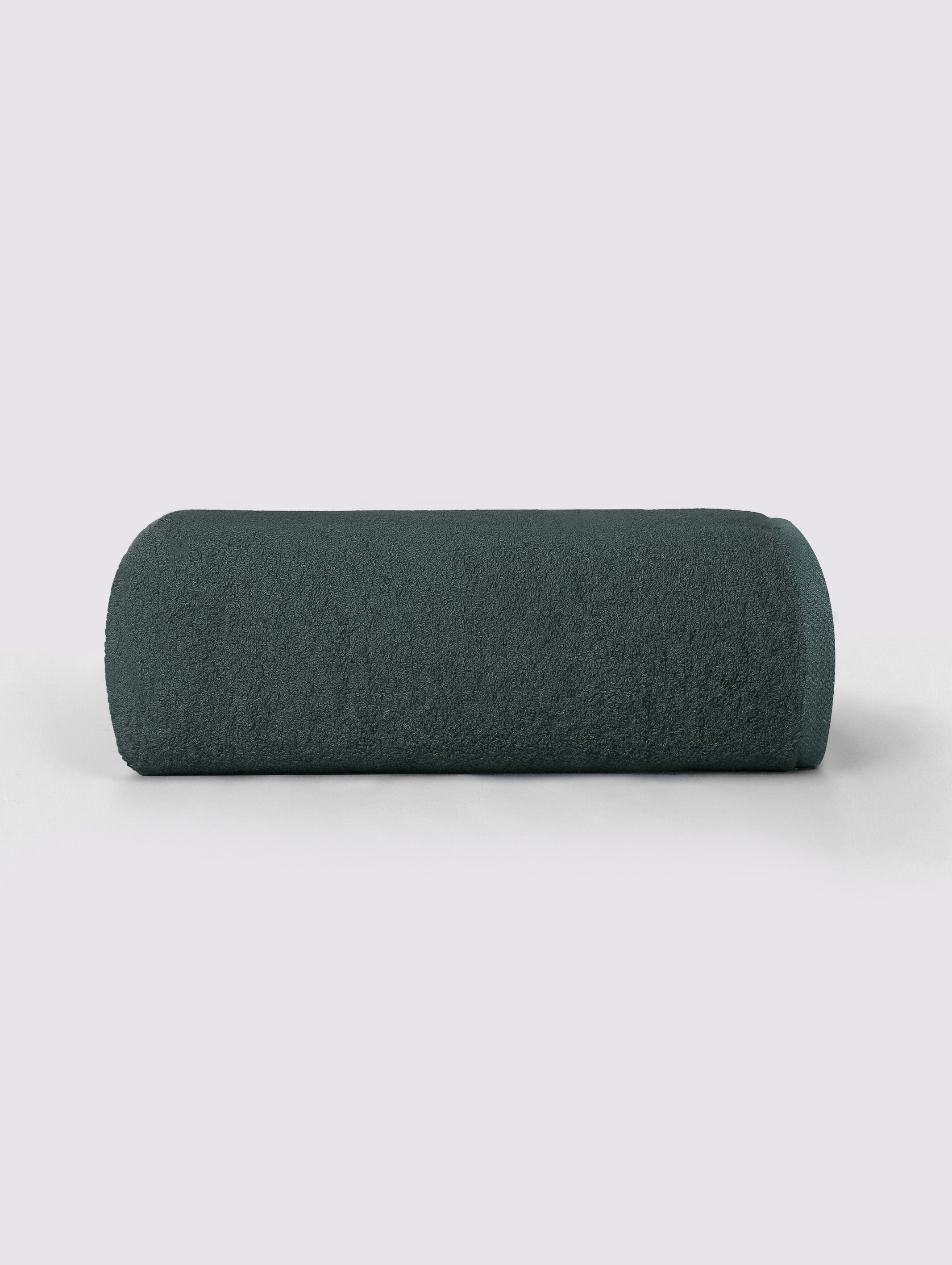 Charcoal ring-spun cotton oversized bath sheet towel, pack of 1, 36x71 inches – main product view