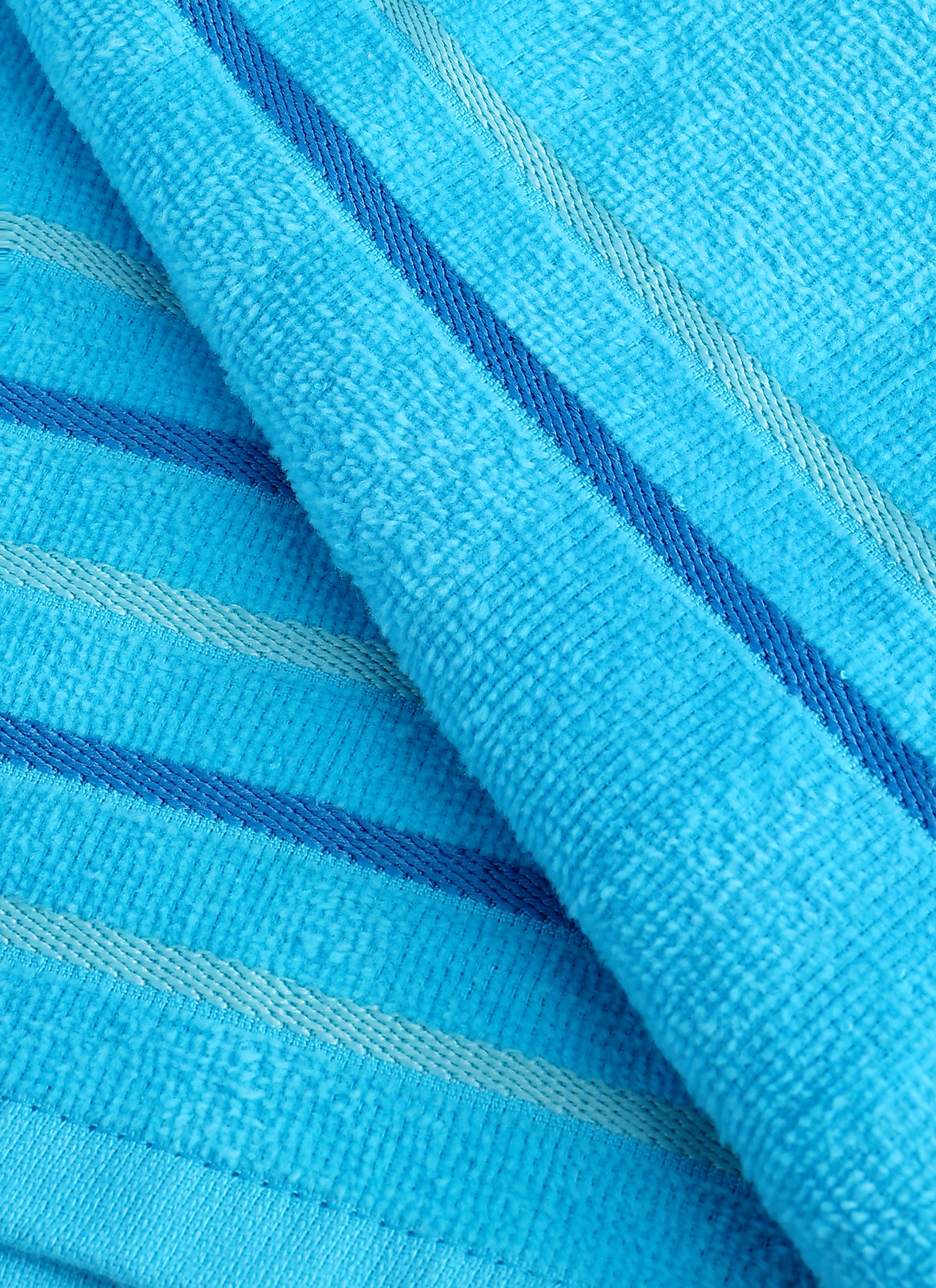 Sky Blue ring-spun cotton oversized bath sheet towel, 28x60 inches – additional view