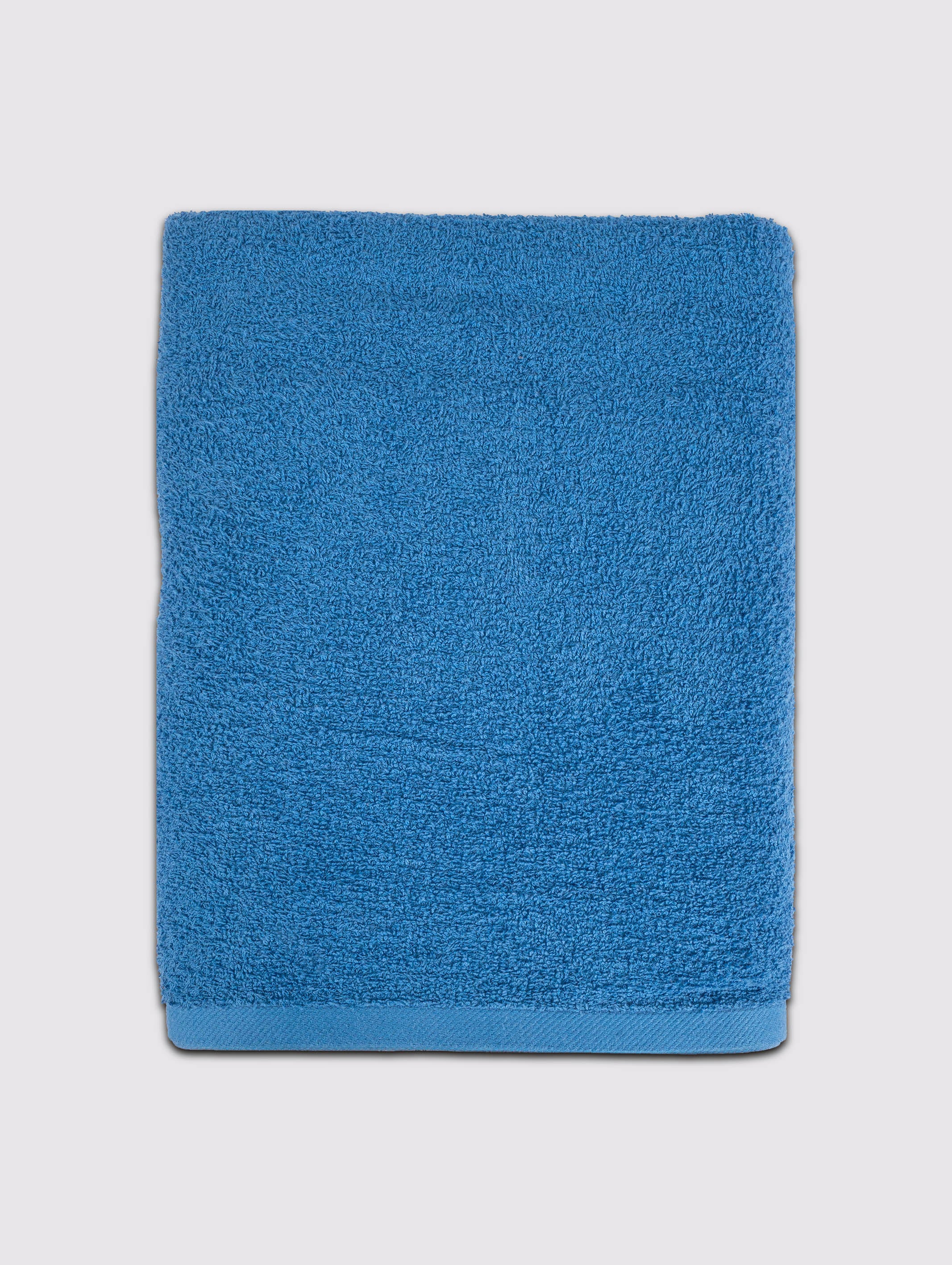 Teal Blue ring-spun cotton oversized bath sheet towel, 32x63 inches – main product view