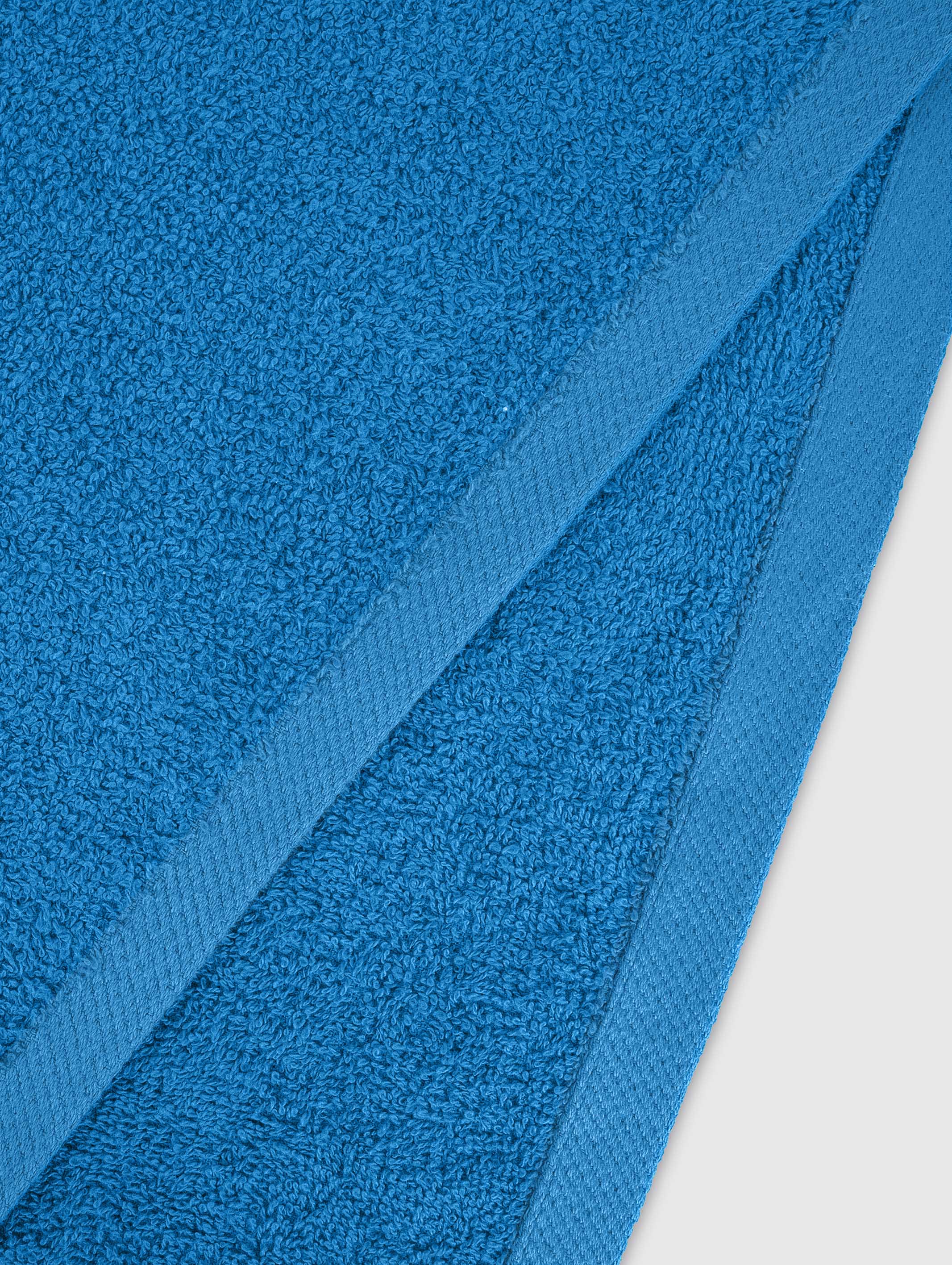 Teal Blue ring-spun cotton oversized bath sheet towel, 32x63 inches – additional view