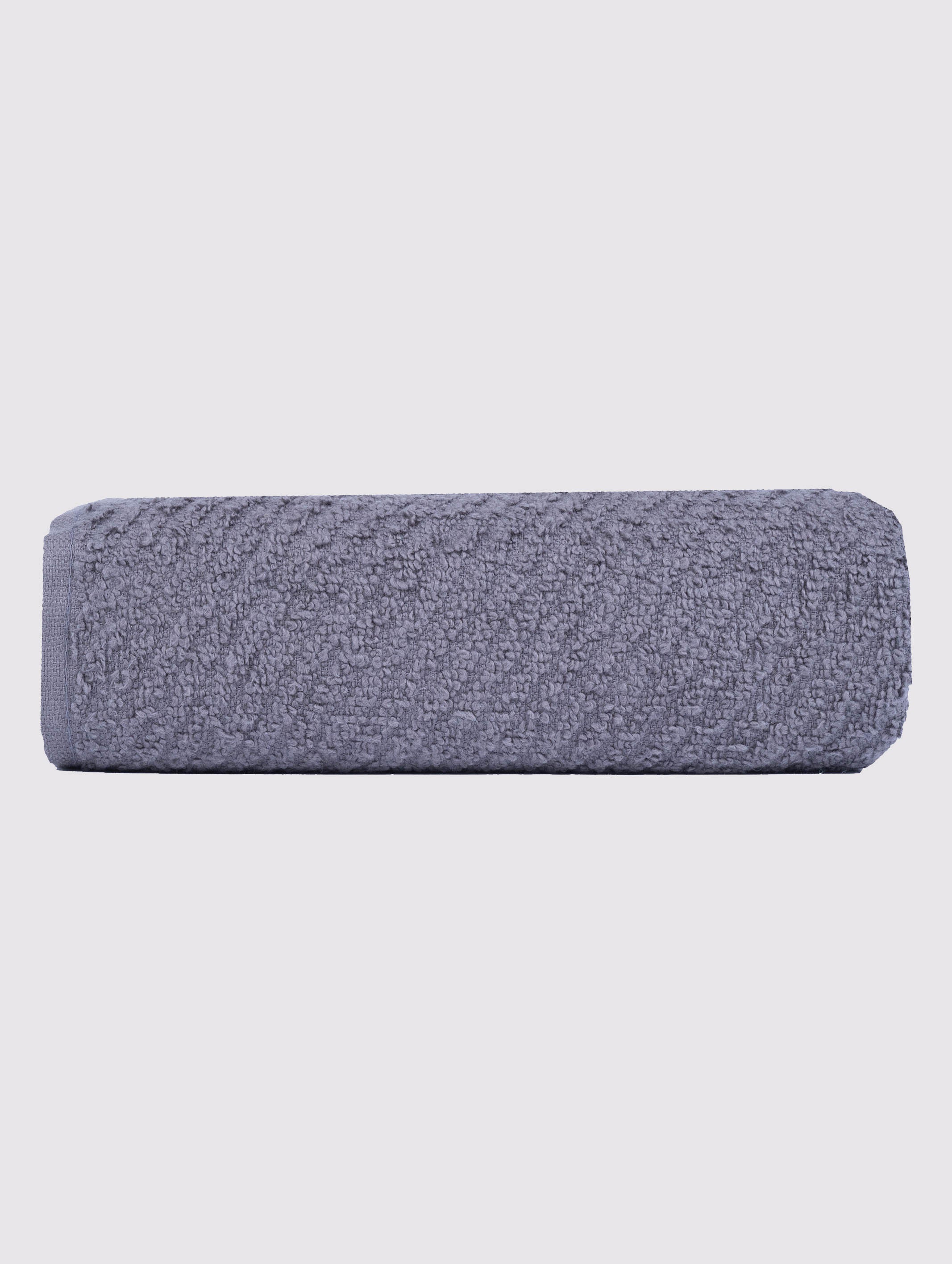 Grey zero-twist cotton hand towels, pack of 1, 16x26 inches – main product view
