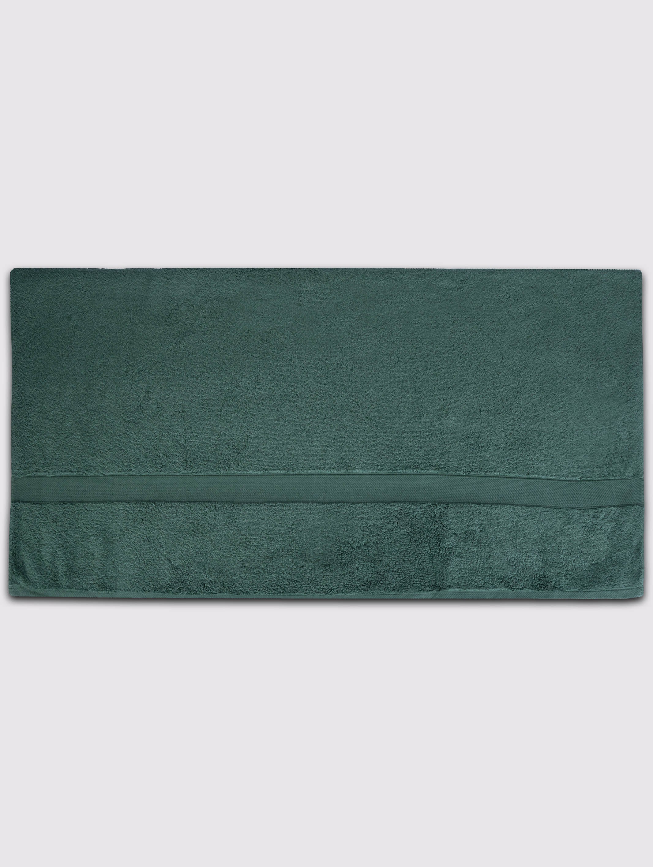 Green zero-twist cotton oversized bath sheet towel, pack of 1, 39x71 inches – alternate product view