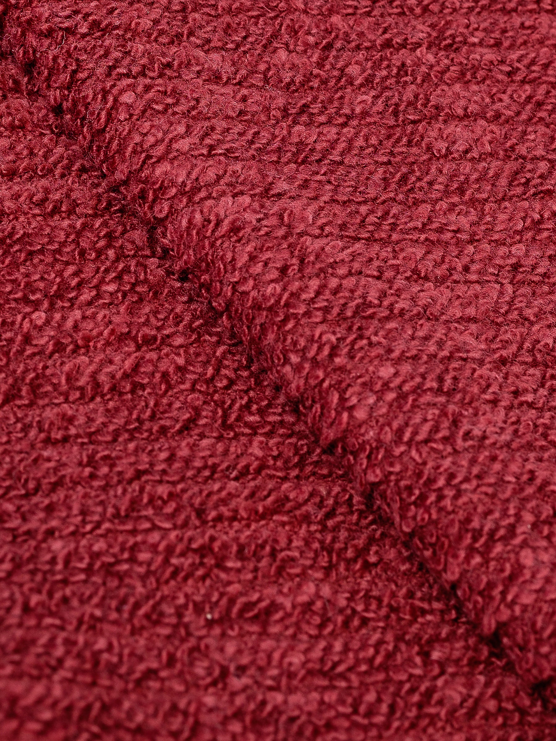 Maroon zero-twist cotton oversized bath sheet towel, 30x62 inches – additional view