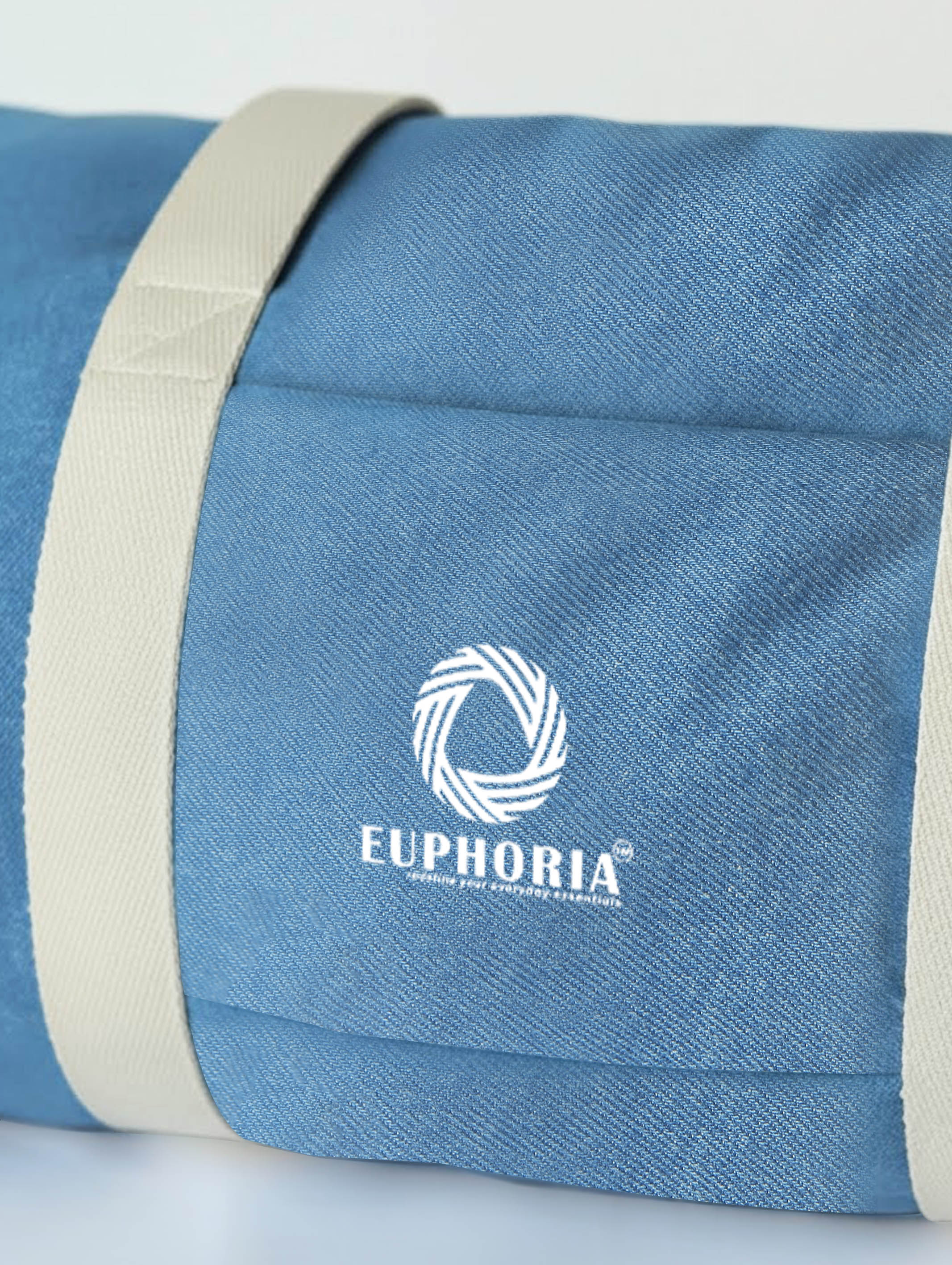 Powder Blue Duffle Bag Lightweight Gym & Travel Bag - EAUDB-5V2-226-1P