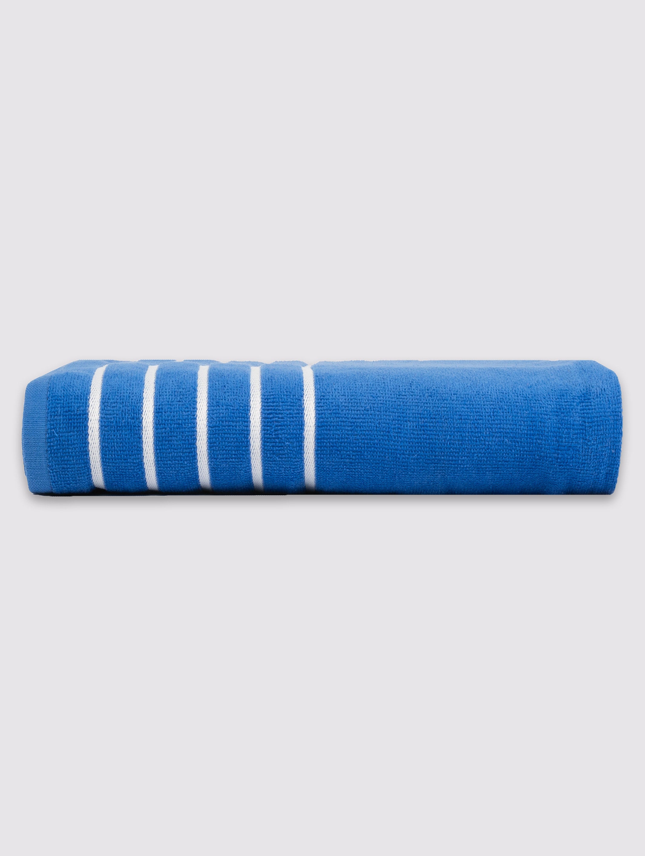 Blue bath towel, pack of 1, 28x60 inches – main product view