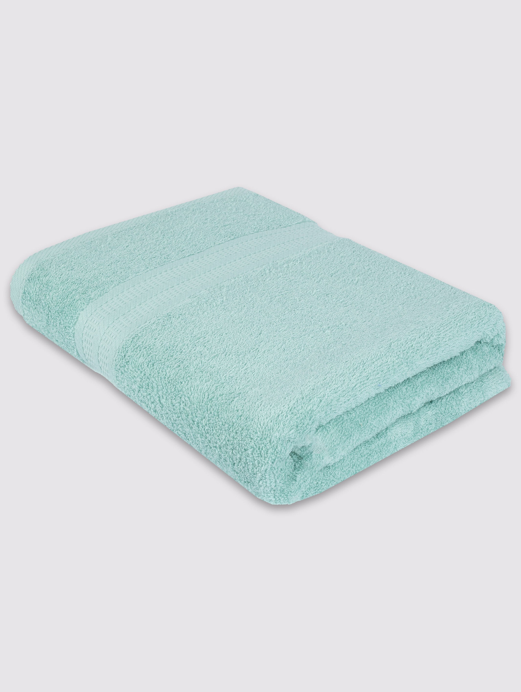 Pastel Teal bath towel, pack of 1, 30x54 inches – product detail view