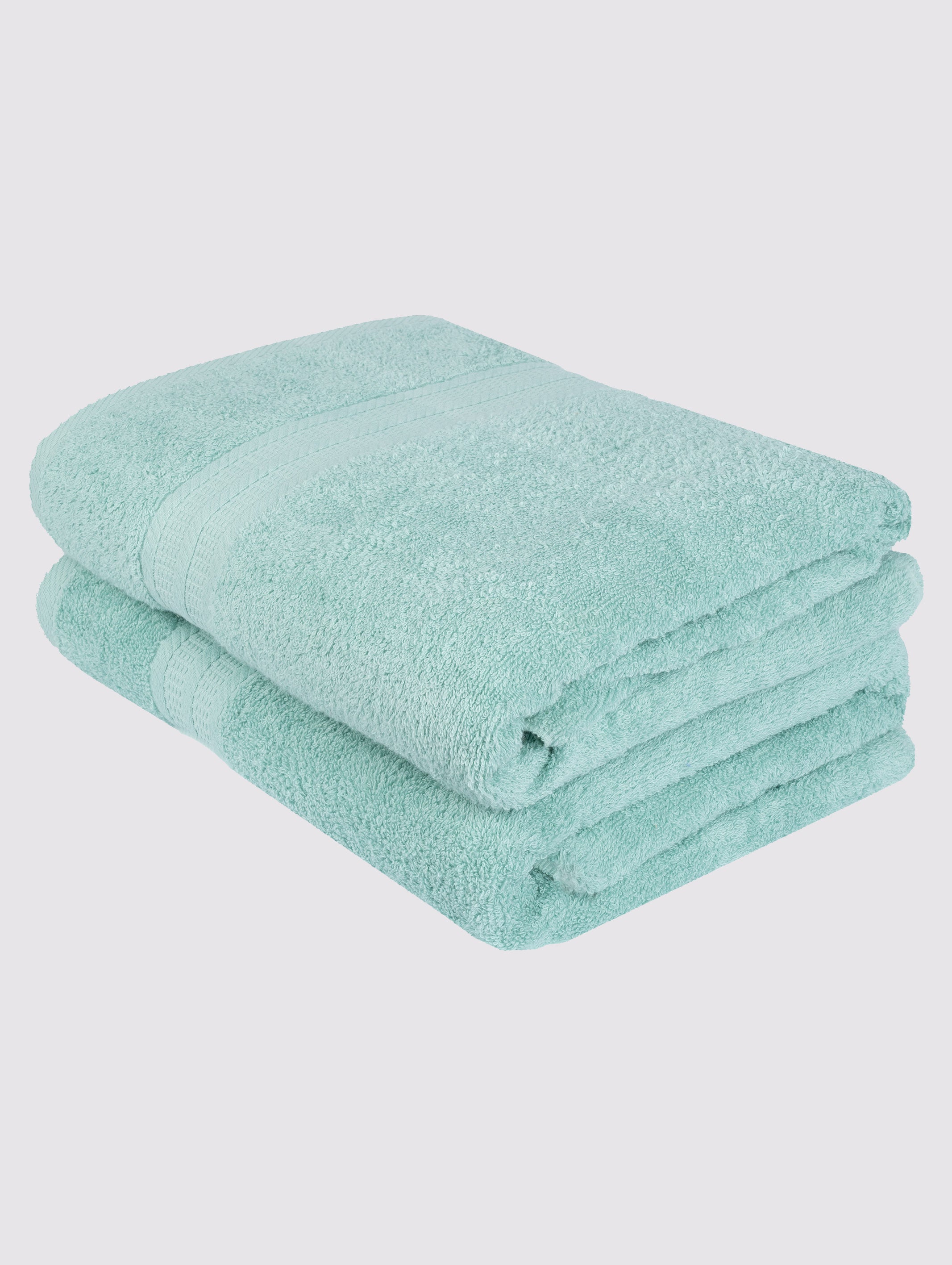 Pastel Teal bath towel, pack of 2, 30x54 inches – main product view