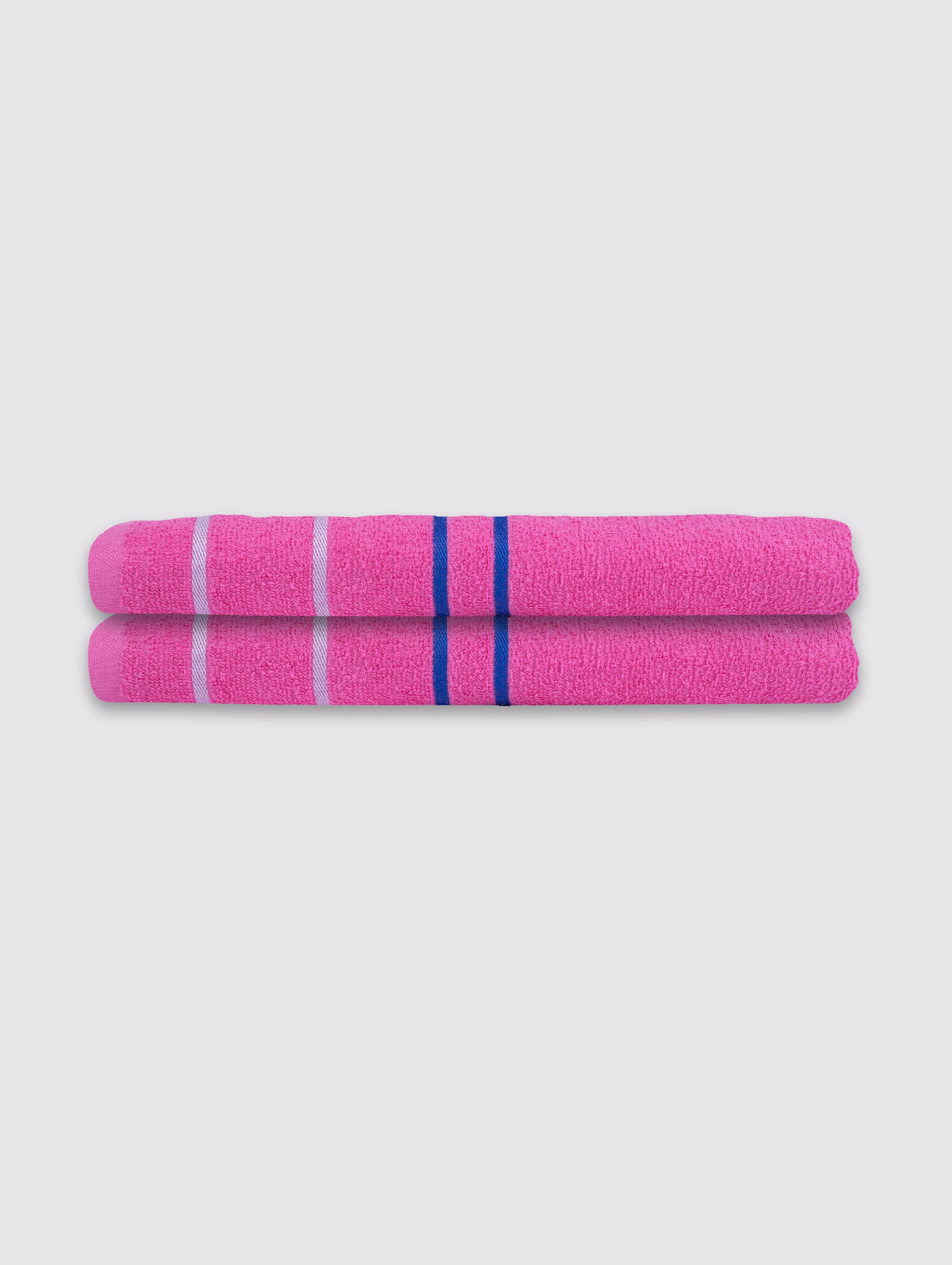Pink bath towel, pack of 2, 27x56 inches – additional view
