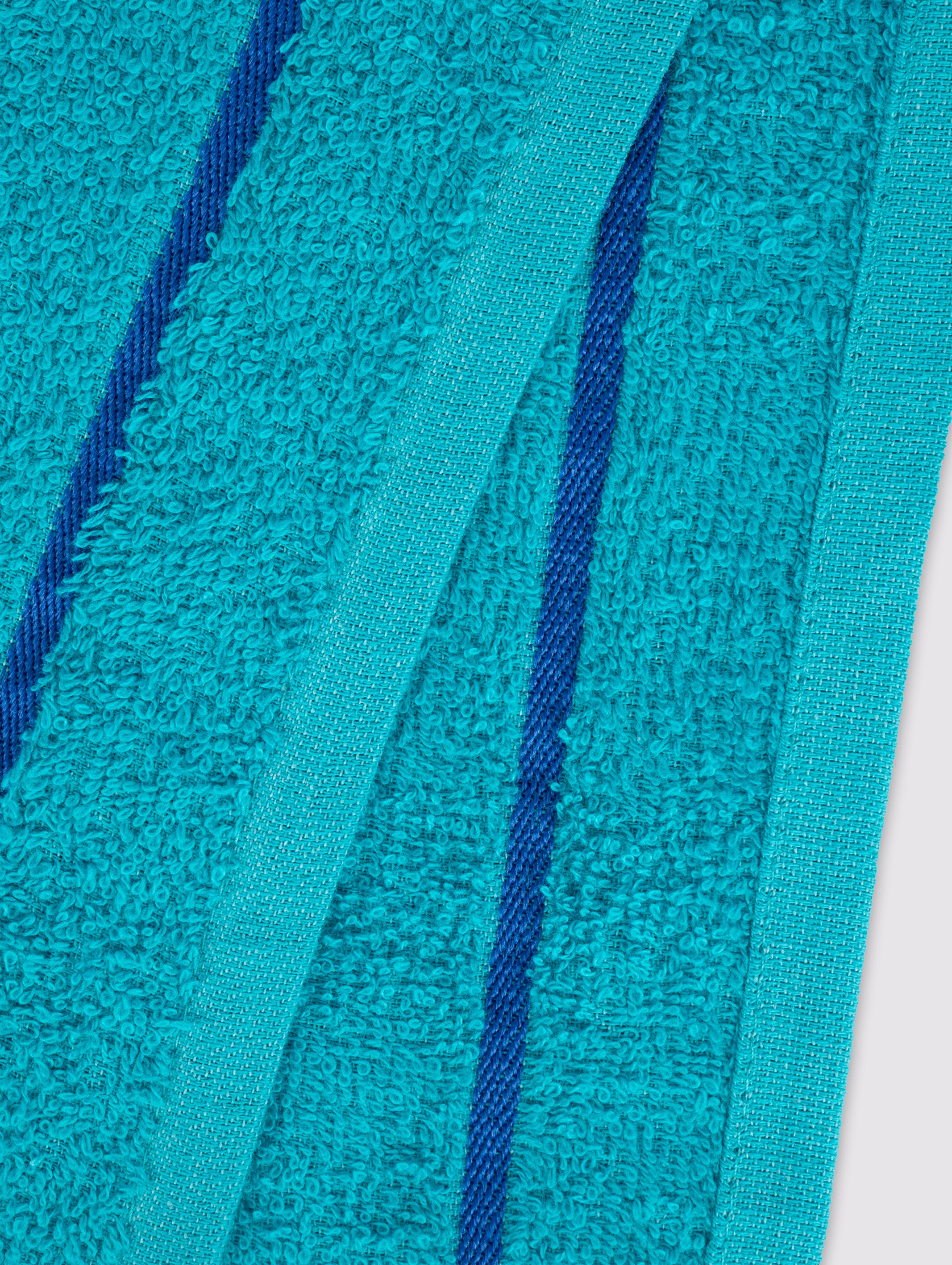 Teal bath towel, 27x56 inches – alternate product view