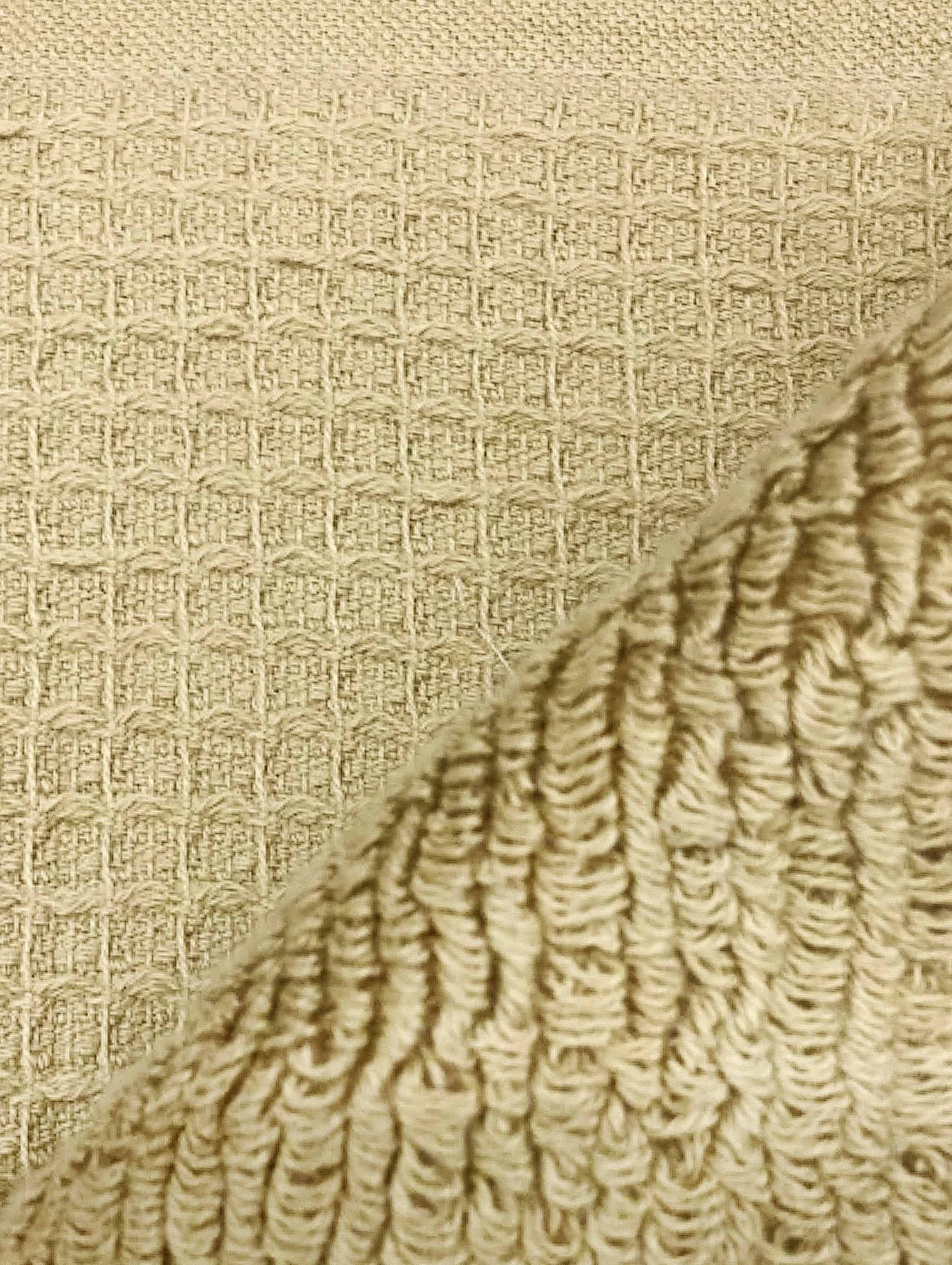 Khaki combed cotton face towels and washcloths, 12x12 inches – additional view