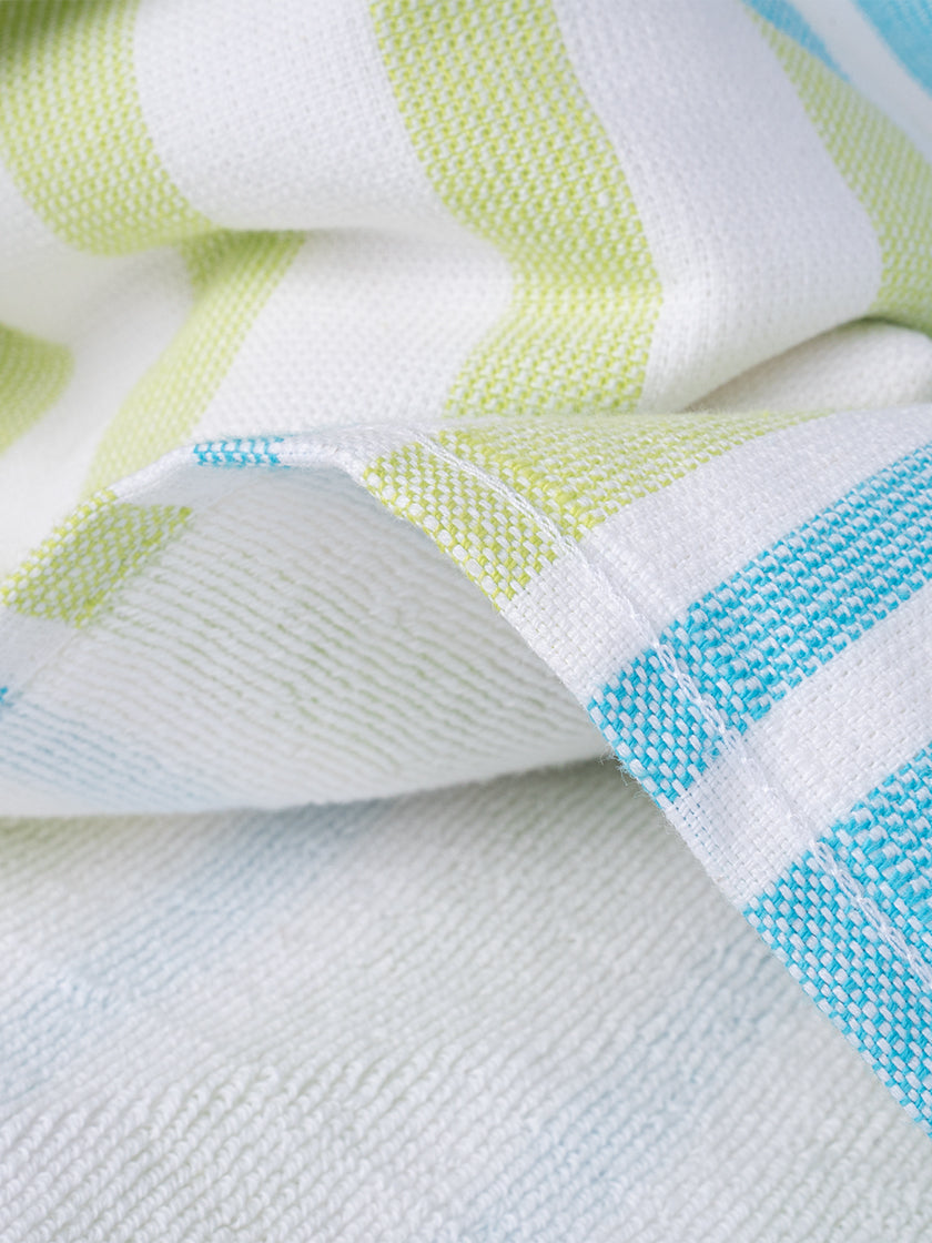 Multi combed cotton oversized bath sheet towel, 38x72 inches – main product view
