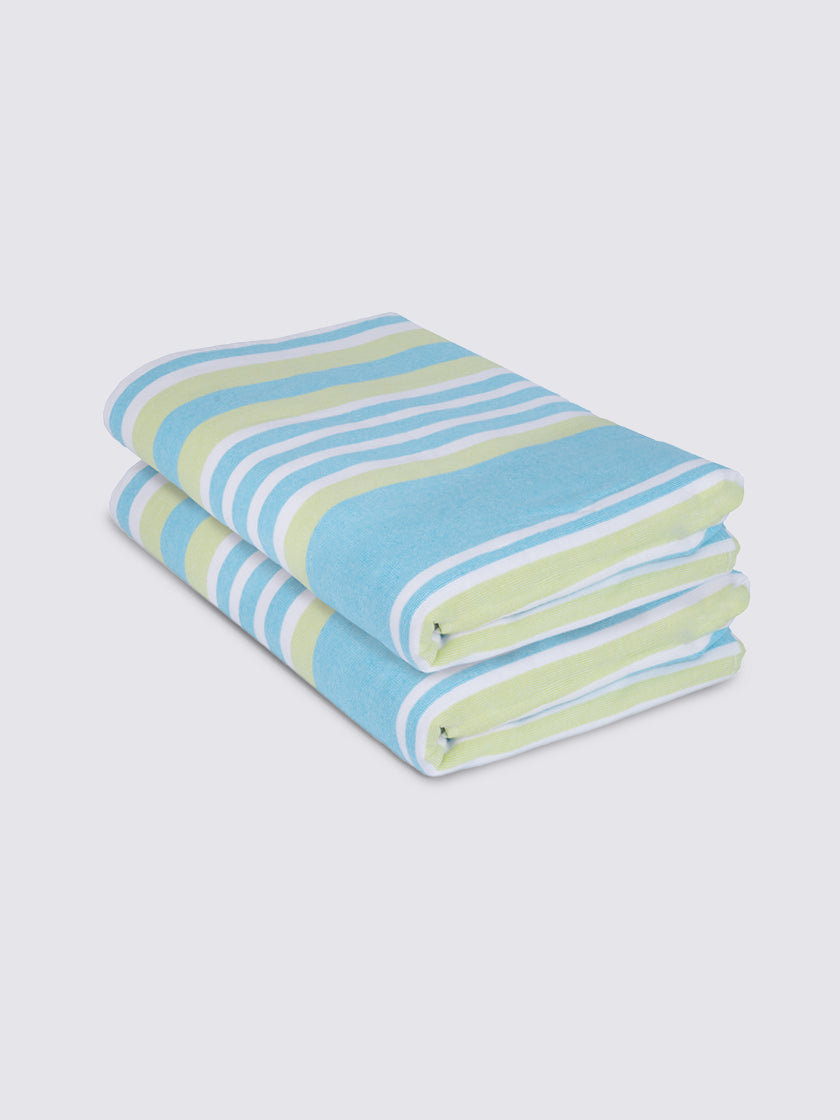 Multi combed cotton oversized bath sheet towel, pack of 2, 38x72 inches – additional view