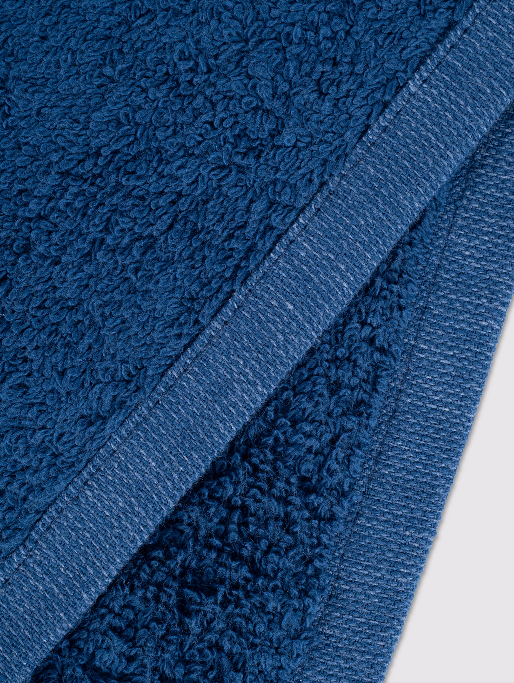 Blue hand towels, pack of 1, 16x30 inches – product detail view