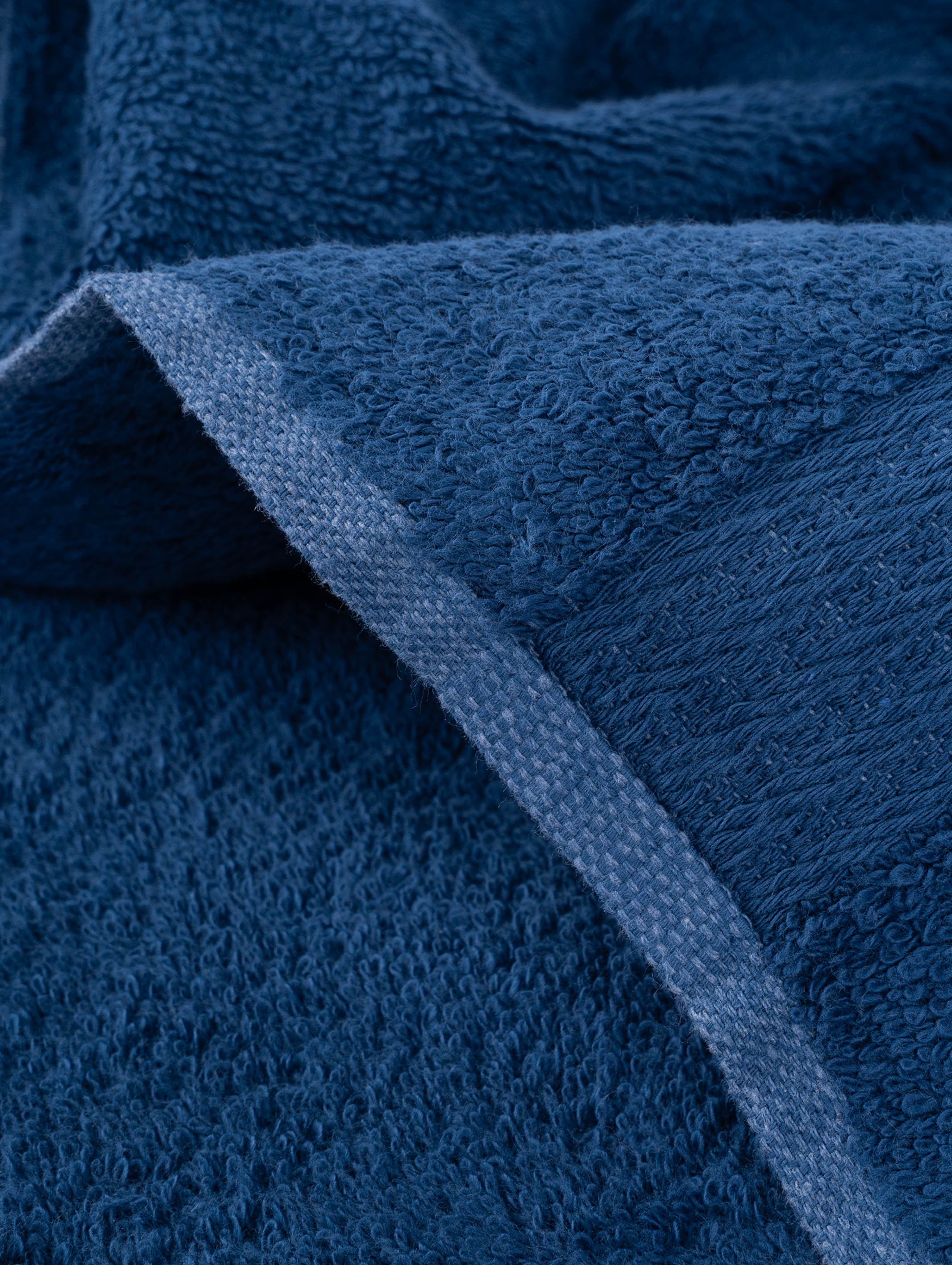 Blue hand towels, pack of 1, 16x30 inches – additional product view 2