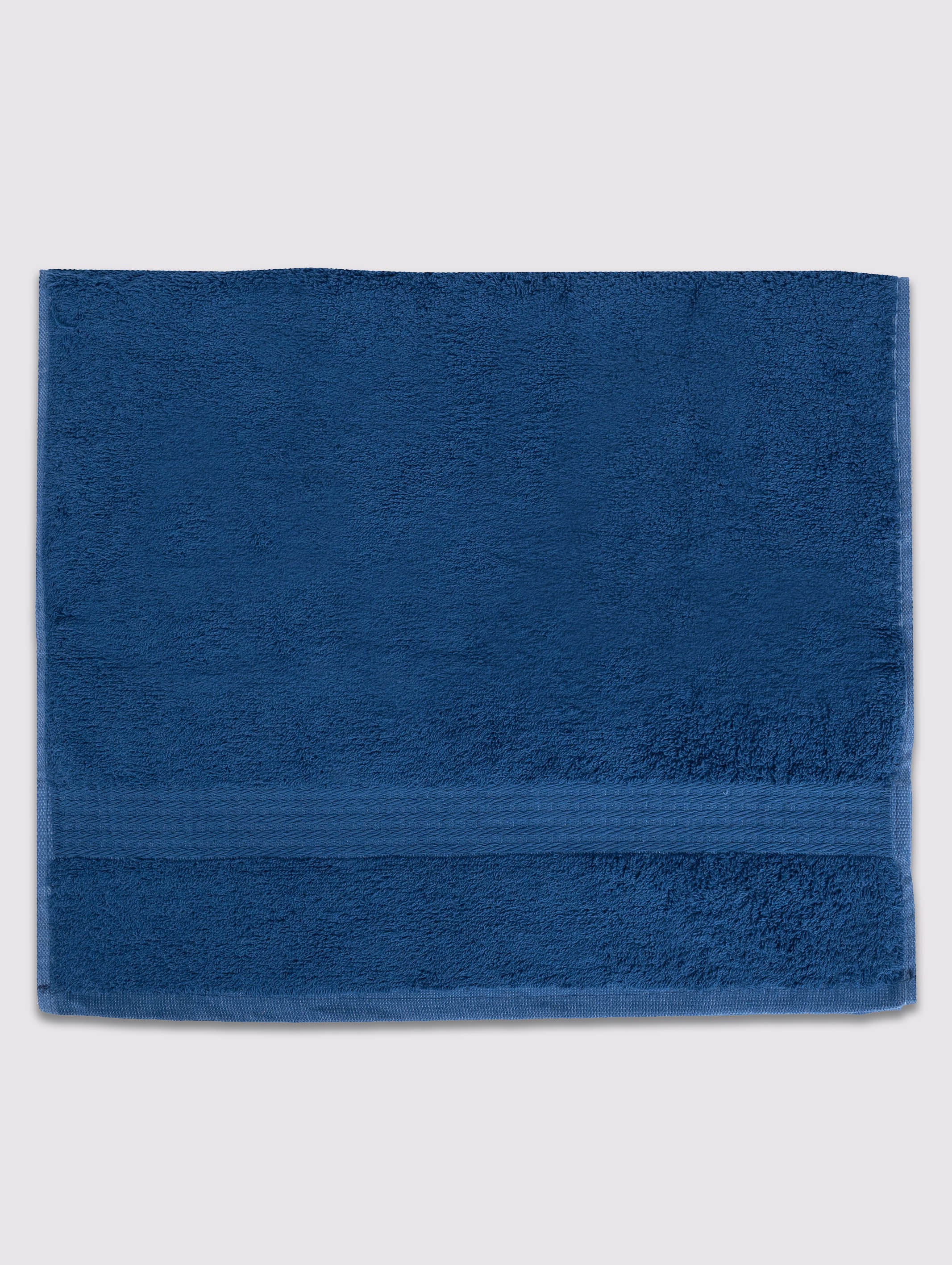 Blue hand towels, pack of 2, 16x30 inches – alternate product view
