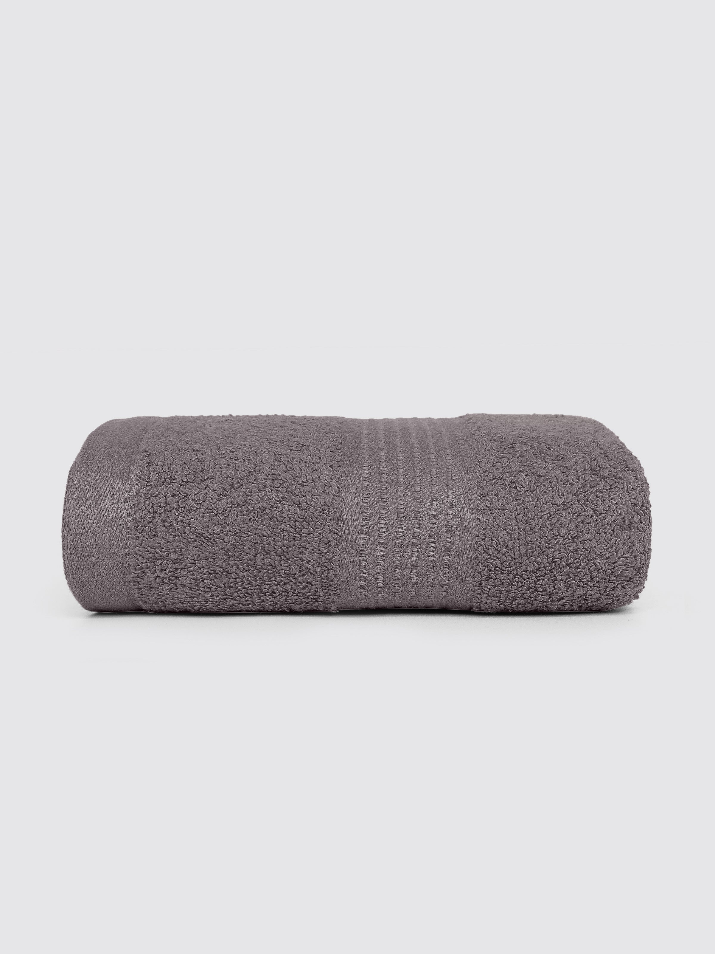 Grey hand towels, pack of 1, 20x28 inches – main product view