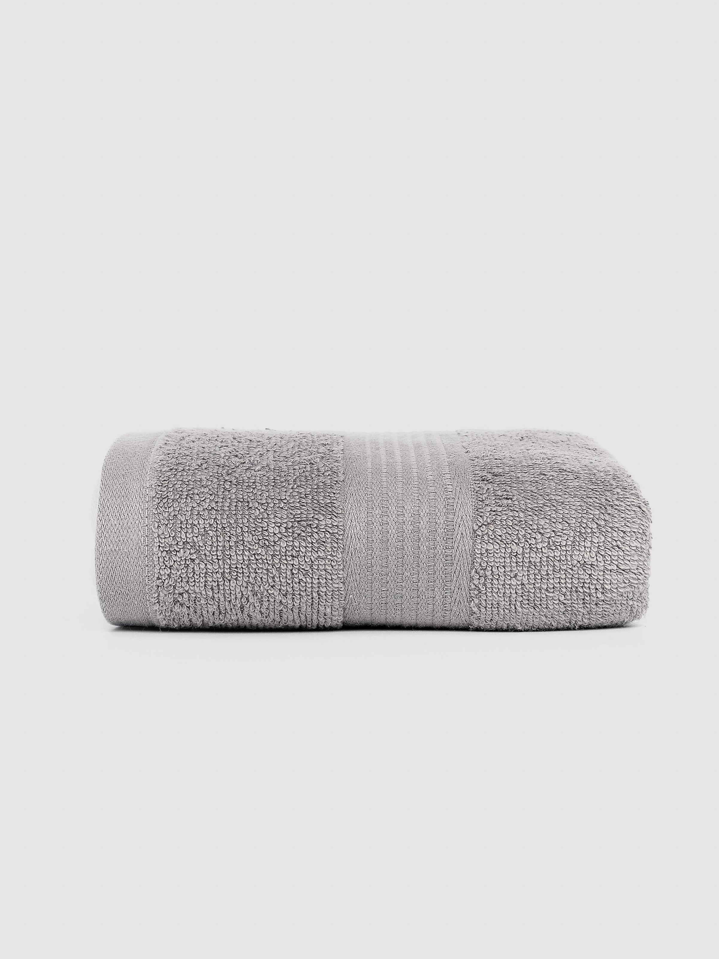 Light Grey hand towels, pack of 1, 20x28 inches – main product view