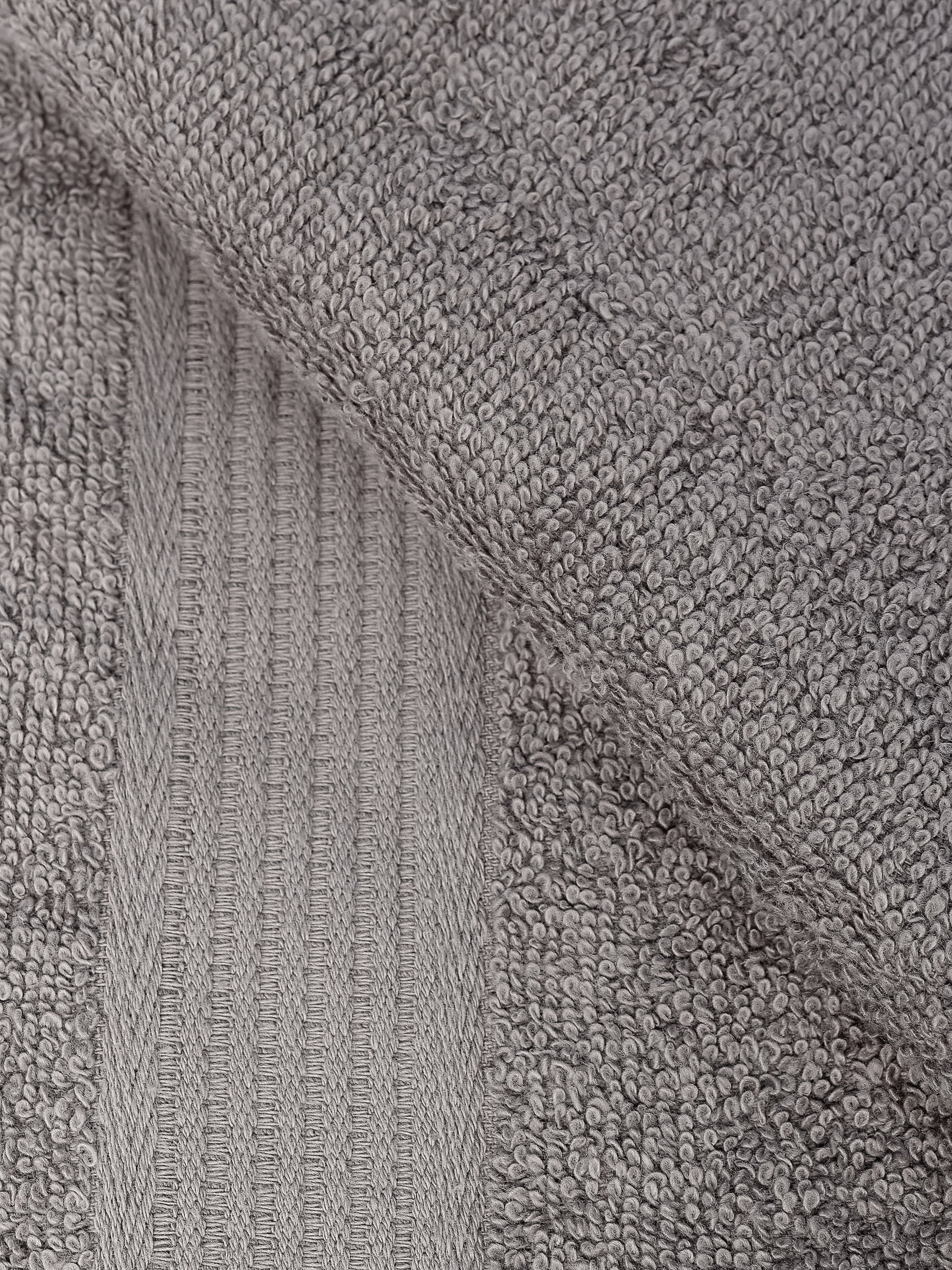 Light Grey hand towels, pack of 2, 20x28 inches – additional view