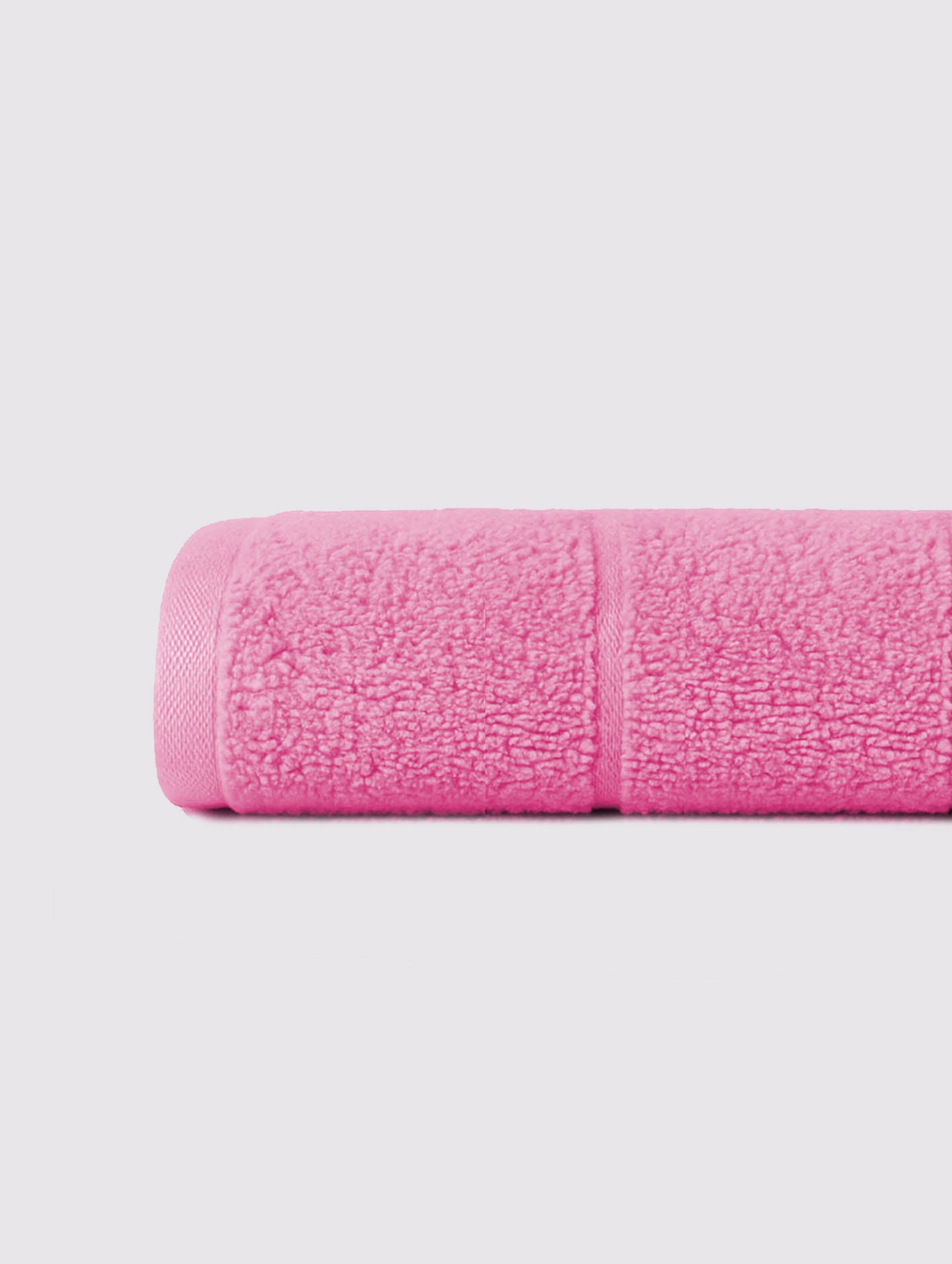 Pink hand towels, pack of 1, 16x26 inches – product detail view