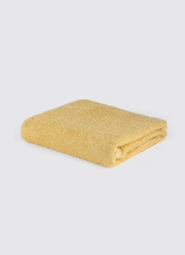Mustard quick-dry gym and sports towel, pack of 1, 20x35 Inches – additional view