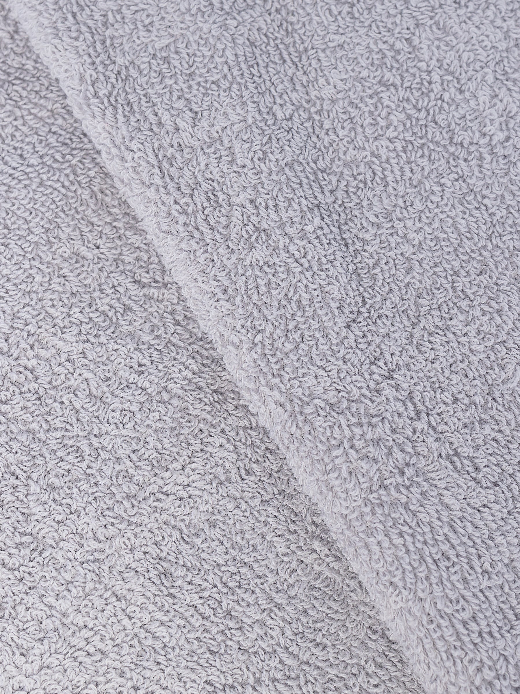 Ash Grey ring-spun cotton bath towel, 16x47 inches – main product view