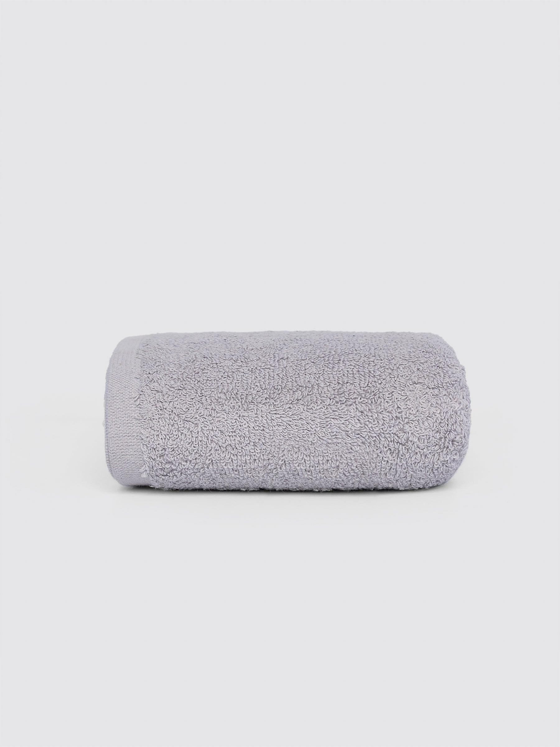 Ash Grey ring-spun cotton bath towel, pack of 1, 16x47 inches – main product view