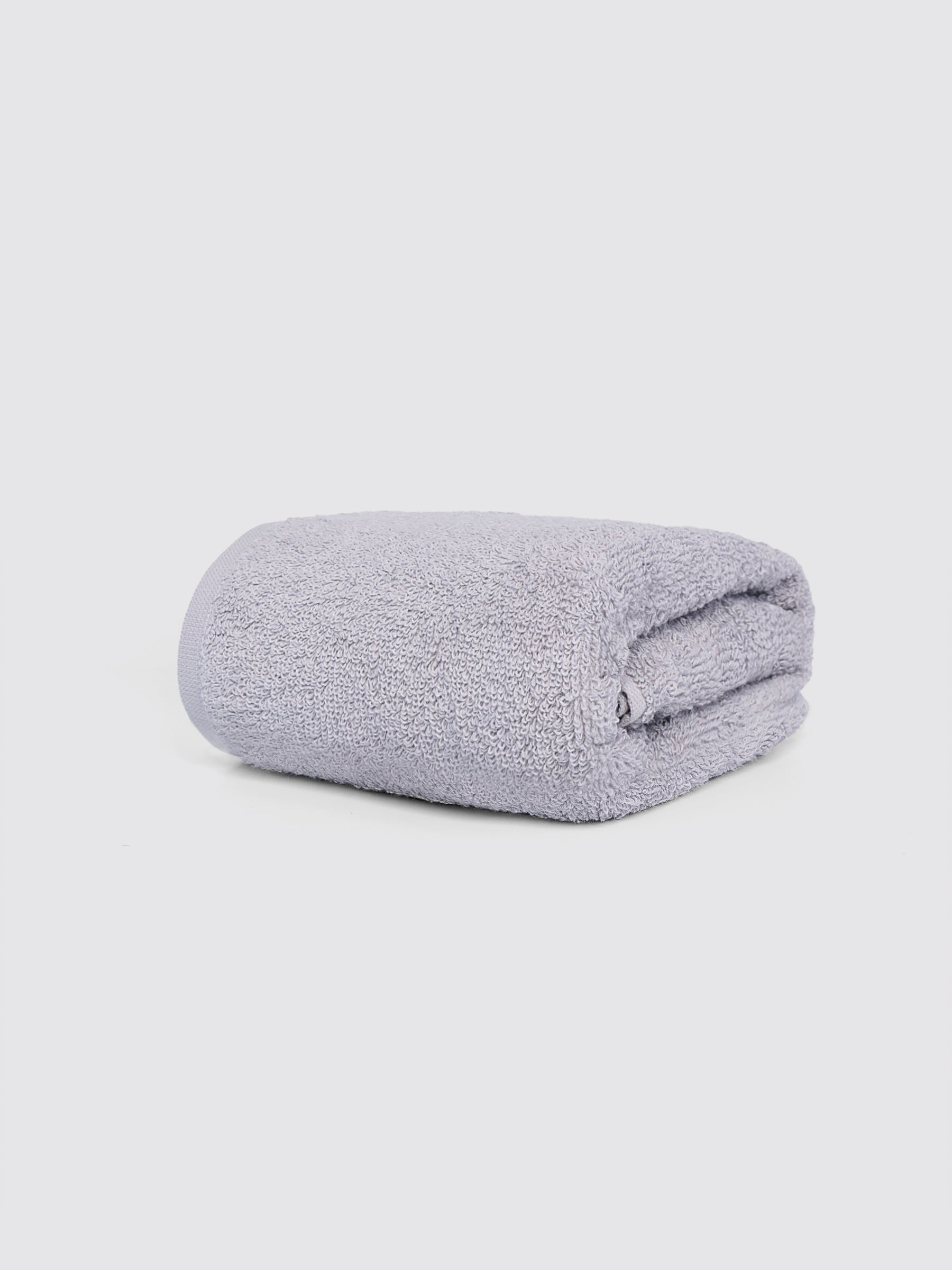 Ash Grey ring-spun cotton bath towel, pack of 1, 16x47 inches – additional view