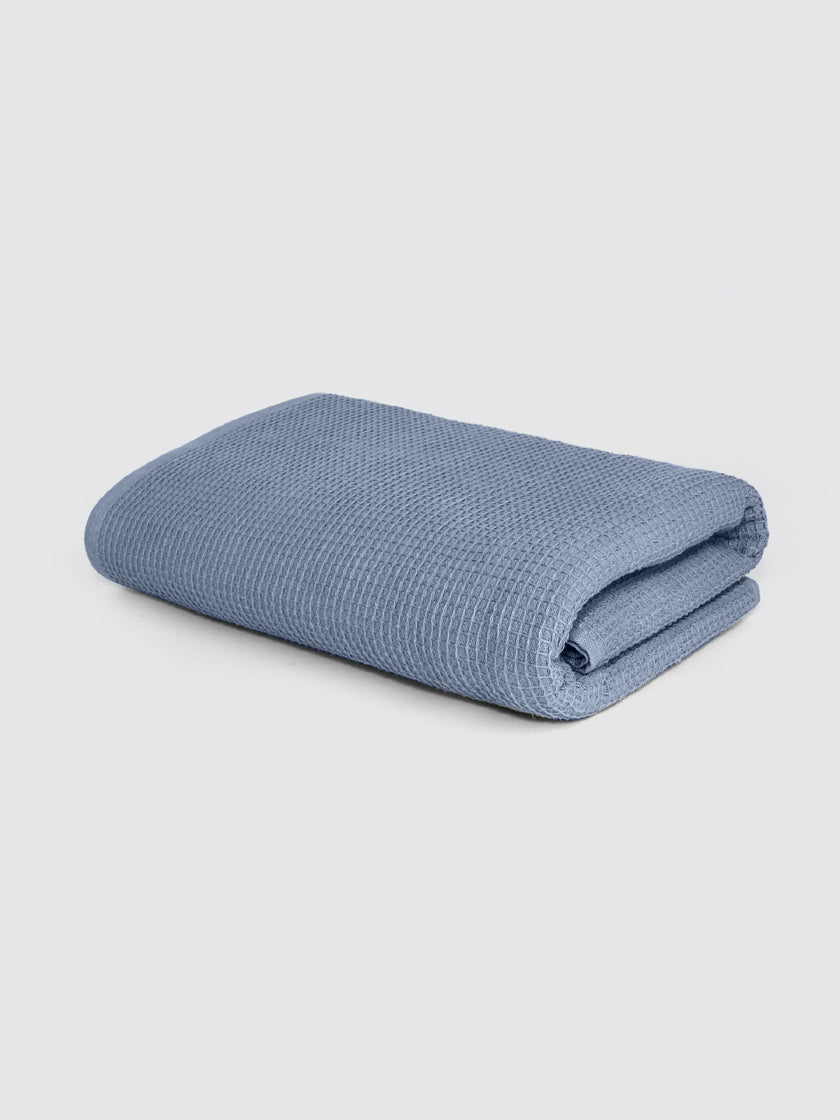 Grey ring-spun cotton bath towel, pack of 1, 27x55 inches – alternate product view