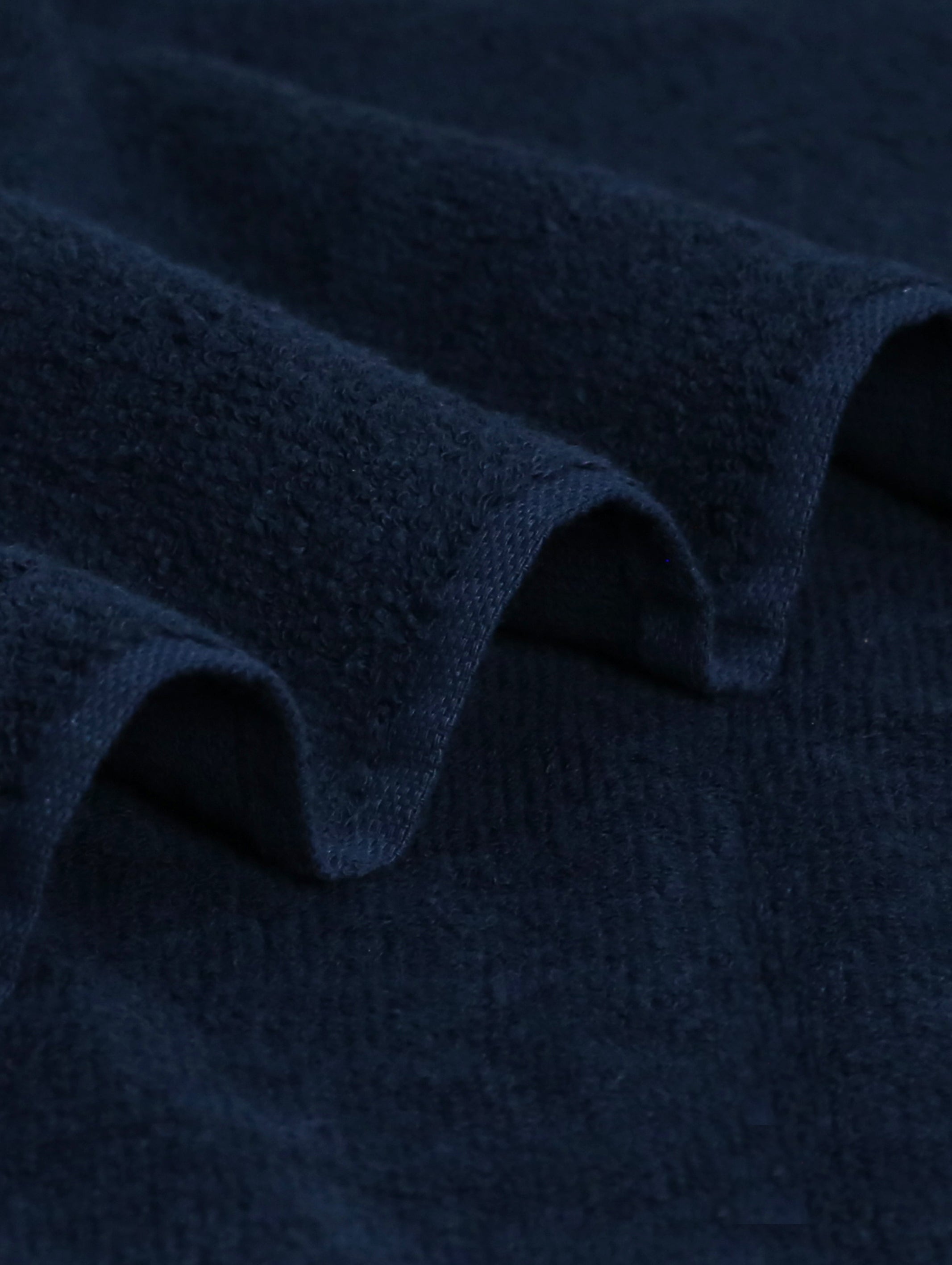 Navy Blue ring-spun cotton bath towel, 24x62 inches – main product view