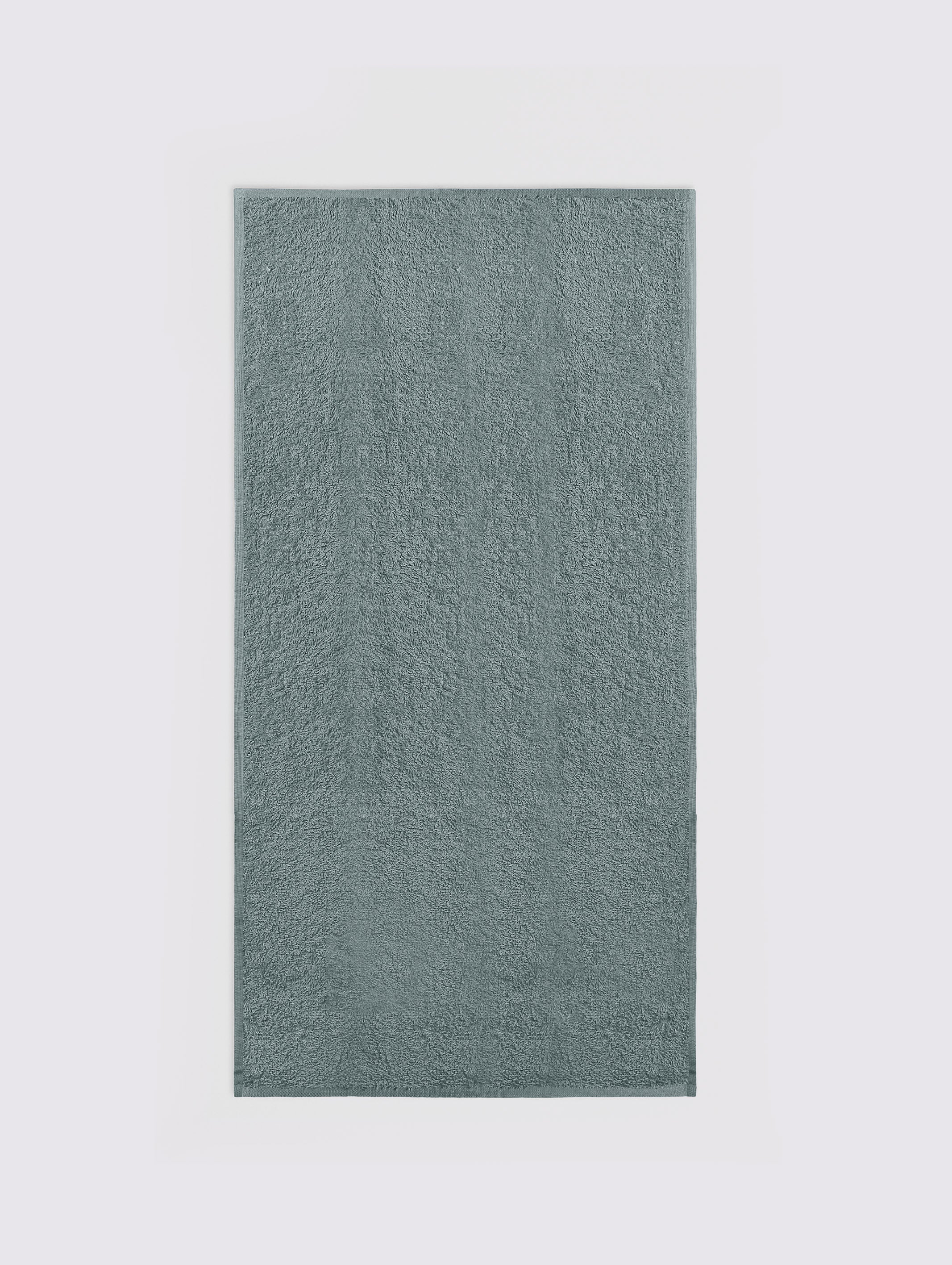 Light Grey ring-spun cotton face towels and washcloths, 13x32 inches – additional view
