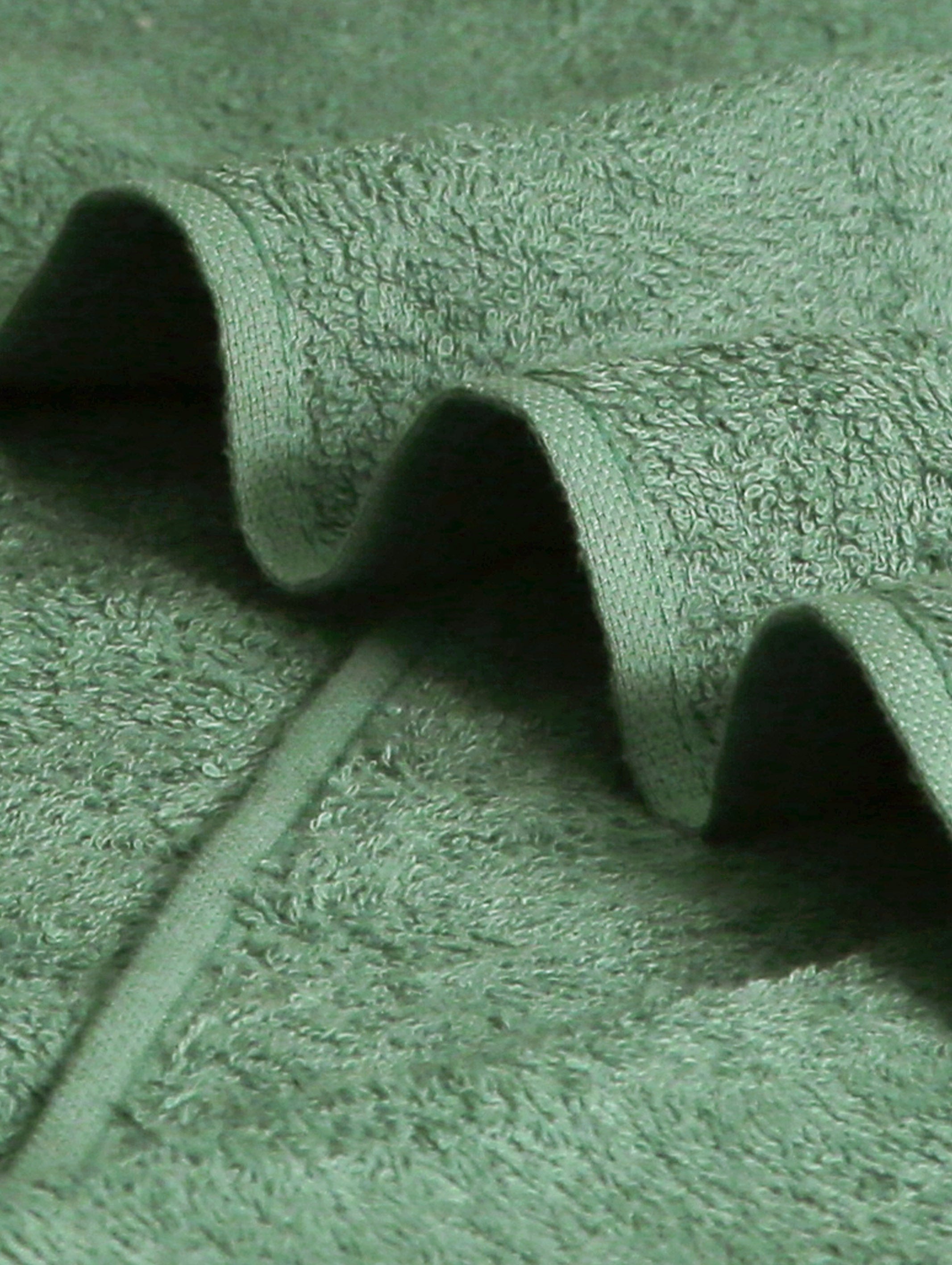 Mint Green ring-spun cotton face towels and washcloths, 13x13 inches – main product view