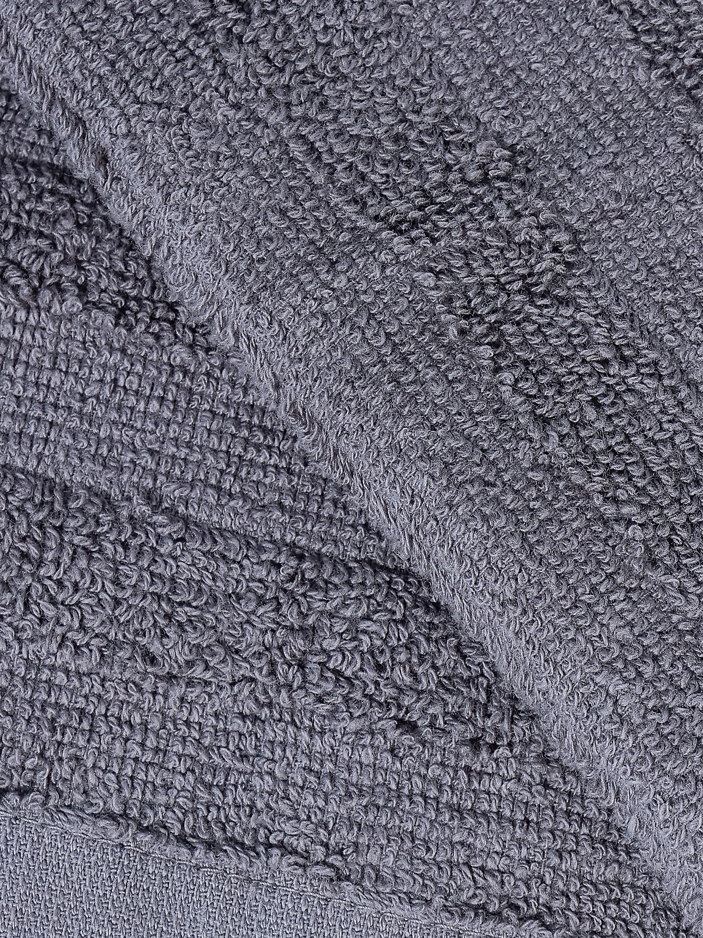 Grey ring-spun cotton guest towels, 12x21 inches – main product view