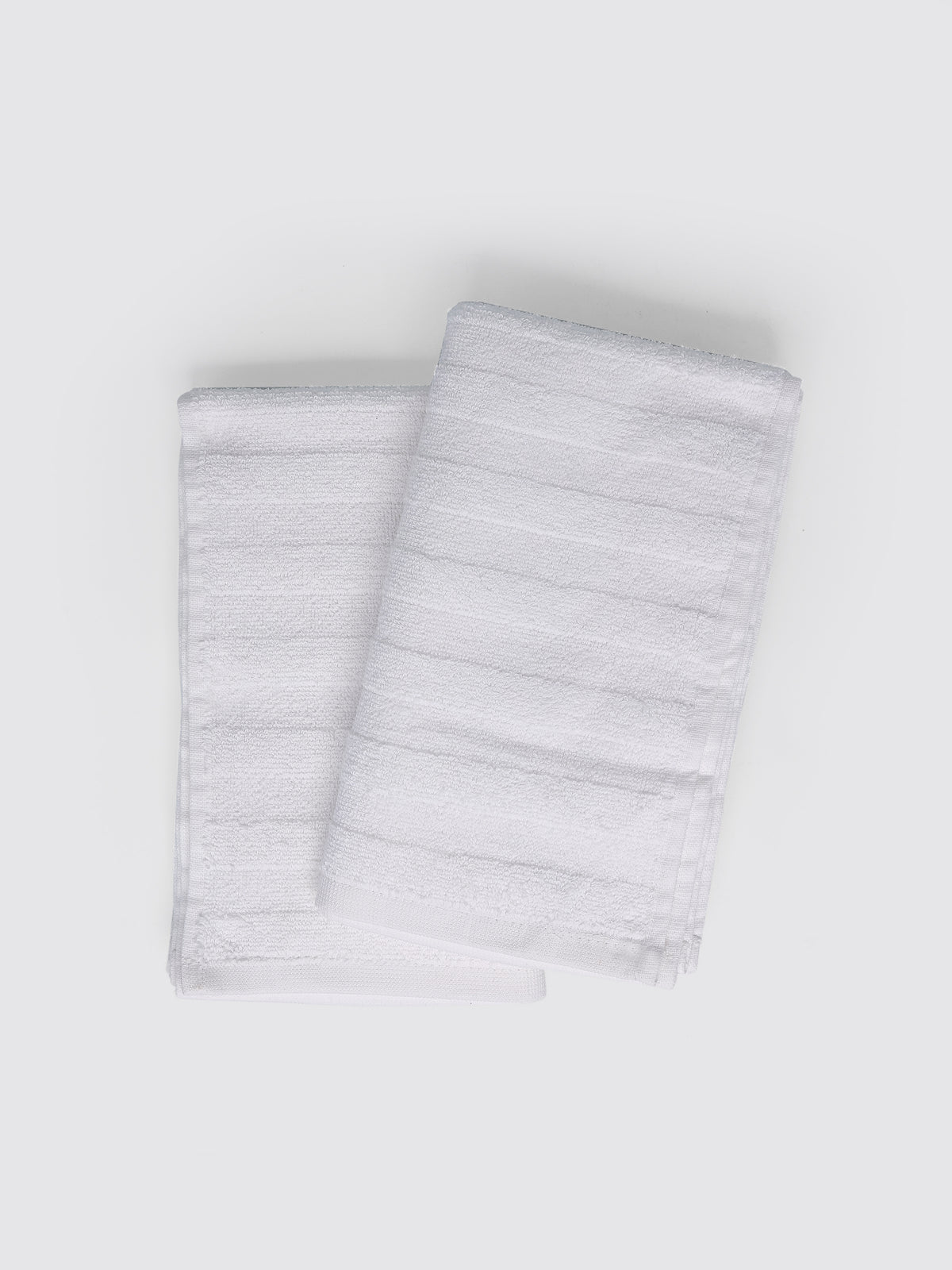 Ring-Spun Cotton Guest Towels, pack of 2, 12x21 inches – main product view