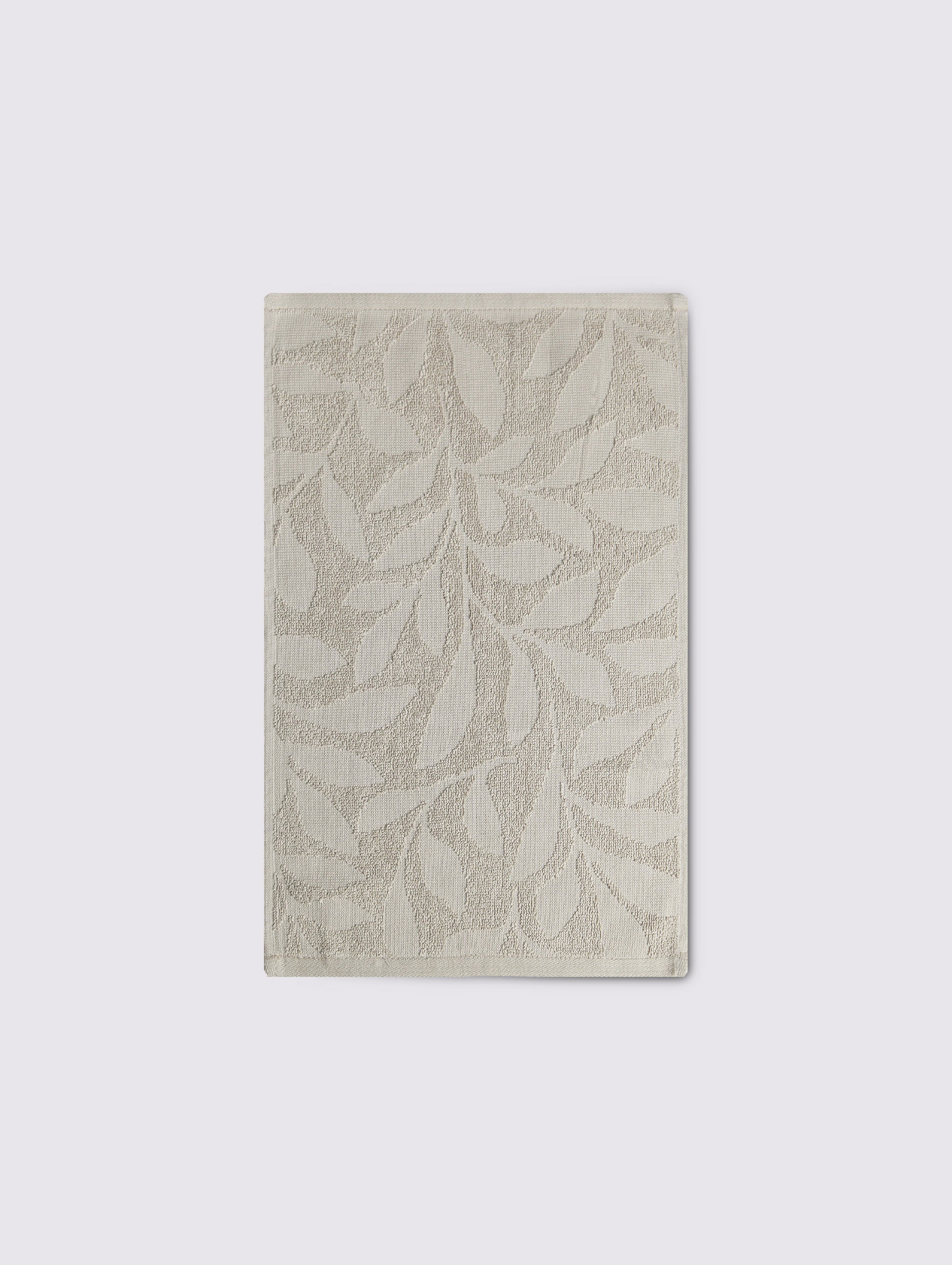 Taupe ring-spun cotton guest towels, 12x20 inches – additional product view 2