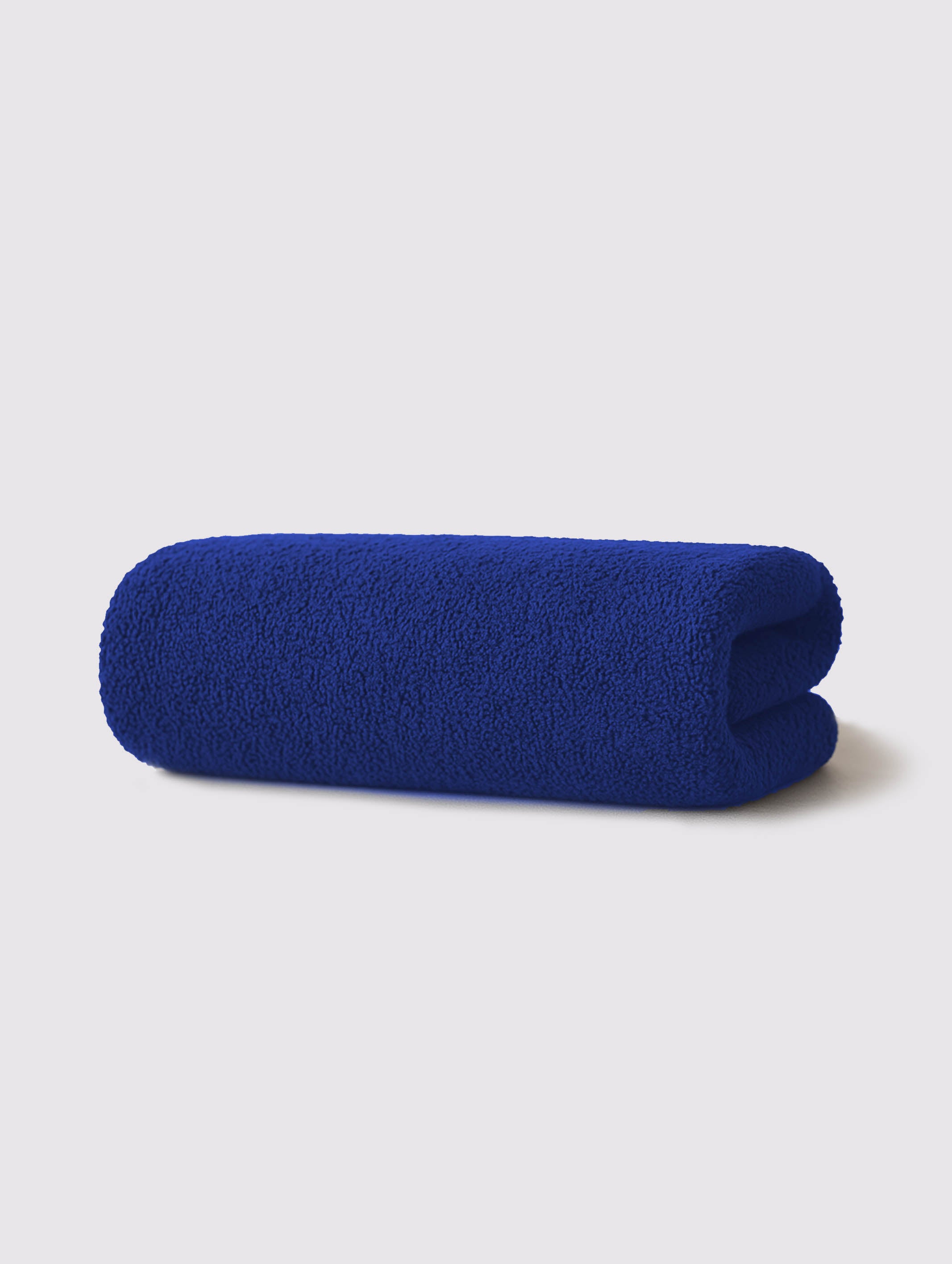 Blue ring-spun cotton hand towels, pack of 1, 20x28 inches – additional view