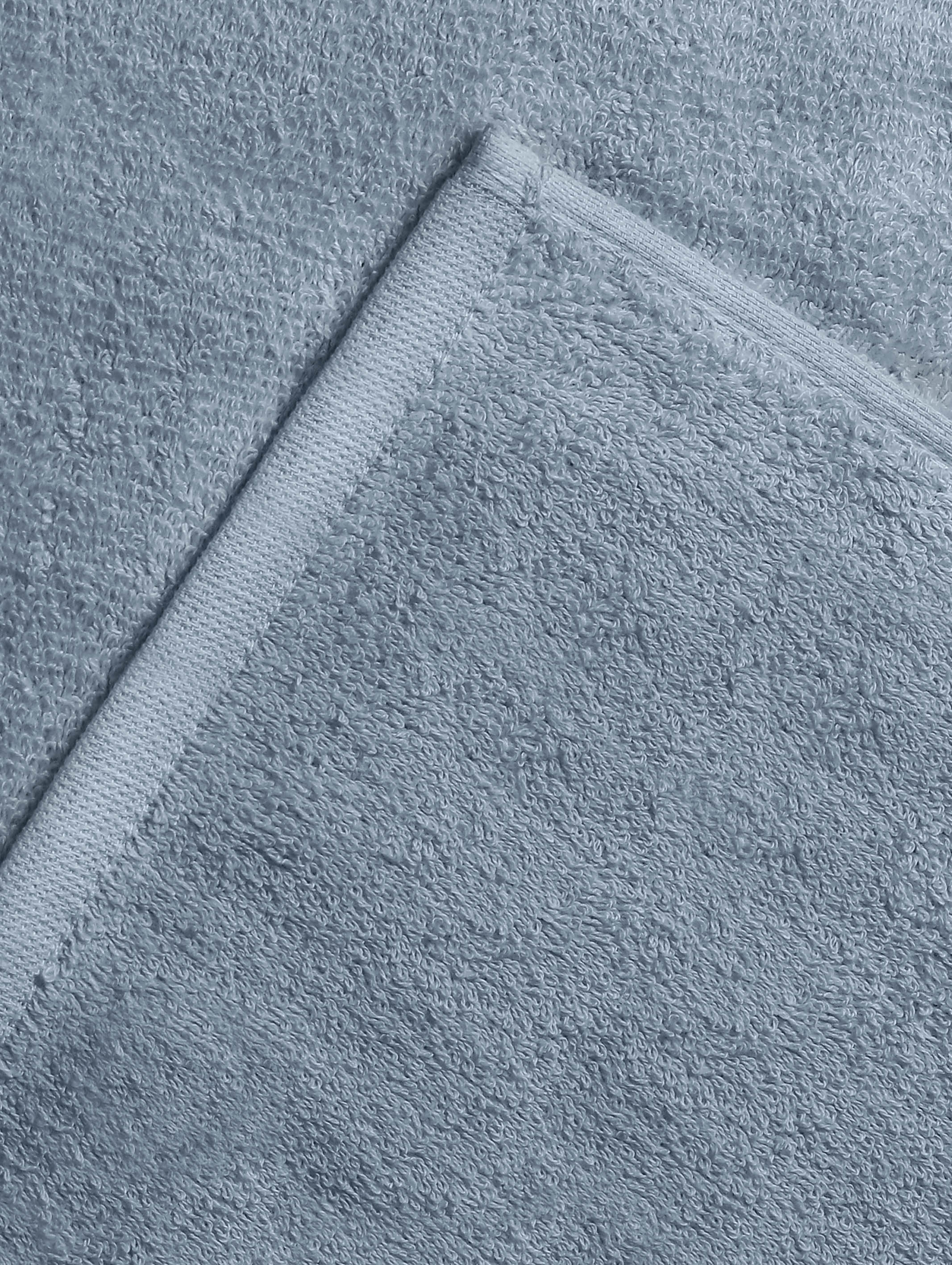 Coronet Blue ring-spun cotton hand towels, 20x28 inches – additional view